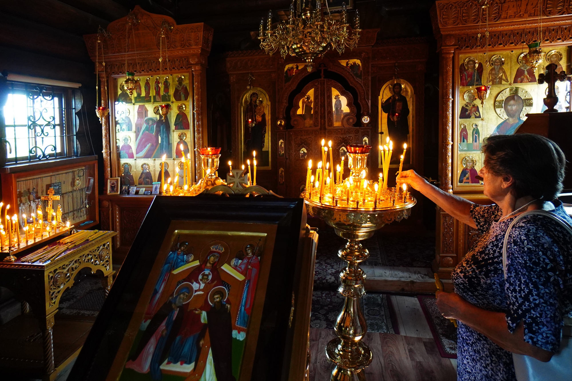 In Sts. Anthony and Theodosius Skete in Odrynki