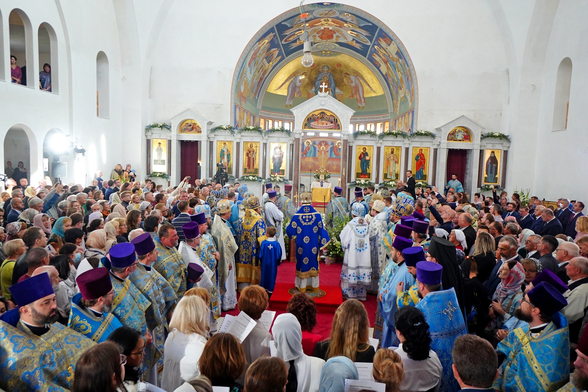 Hagia Sophia Orthodox church consecration, Warsaw, September 20th, 2020