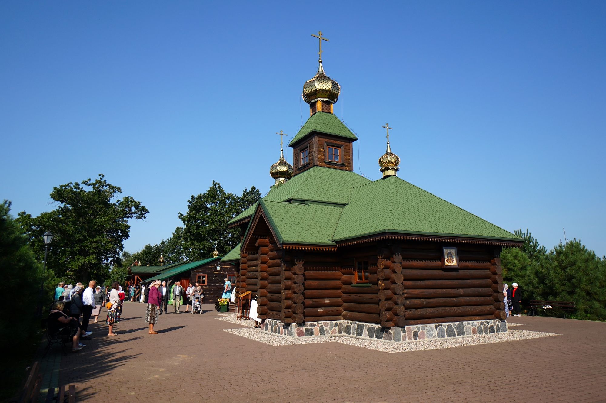 In Sts. Anthony and Theodosius Skete in Odrynki