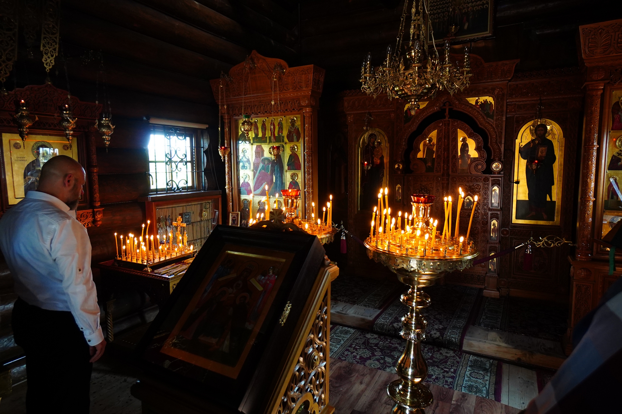 In Sts. Anthony and Theodosius Skete in Odrynki