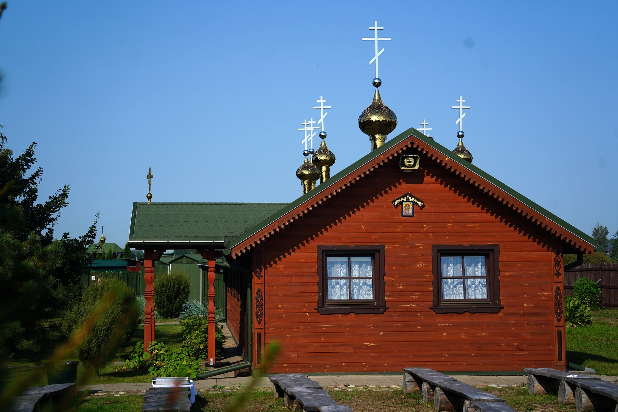 In Sts. Anthony and Theodosius Skete in Odrynki