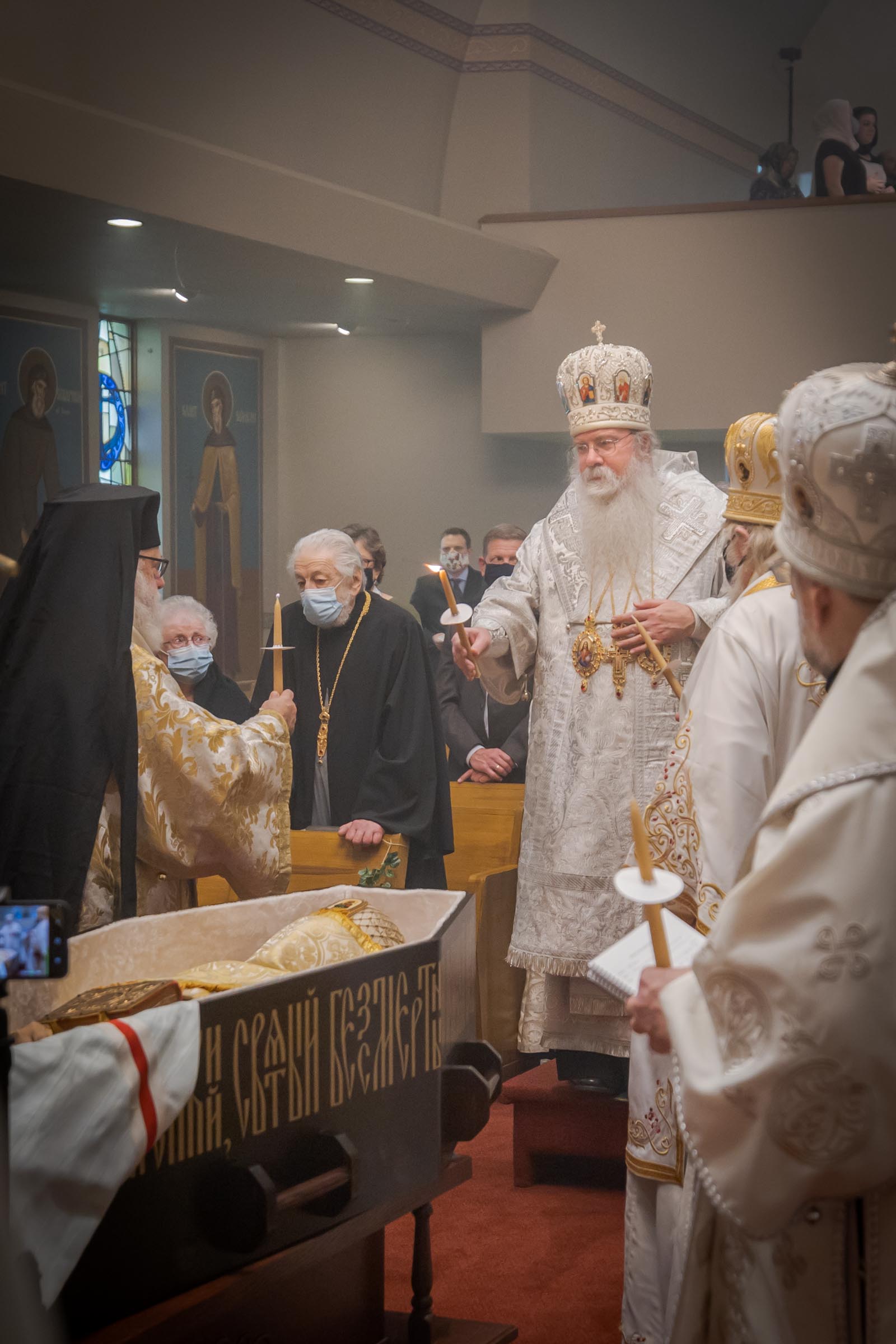 Funneral Service for Metropolitan Theodosius 