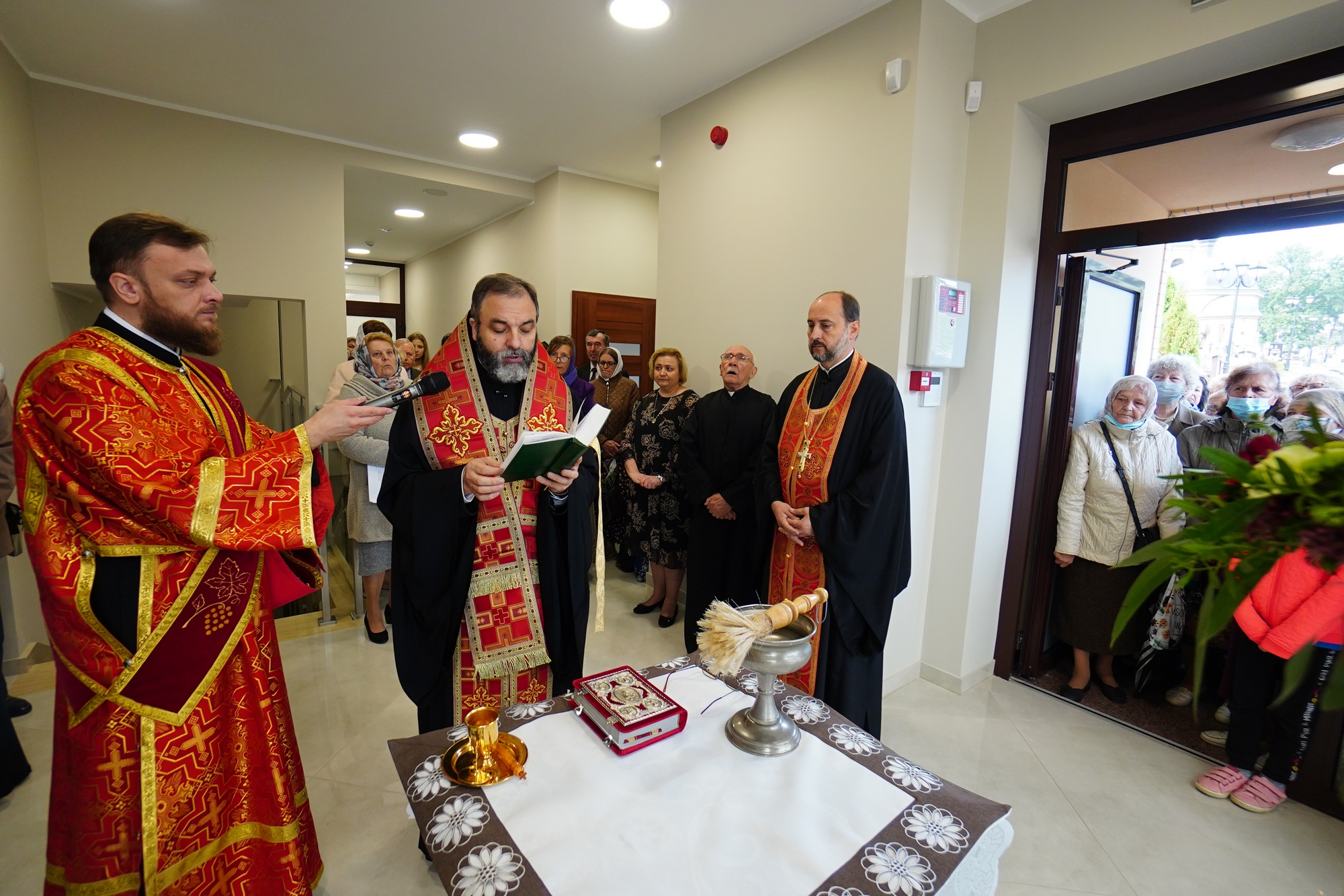 The consecration of All Saint parish in Białystok new parish house