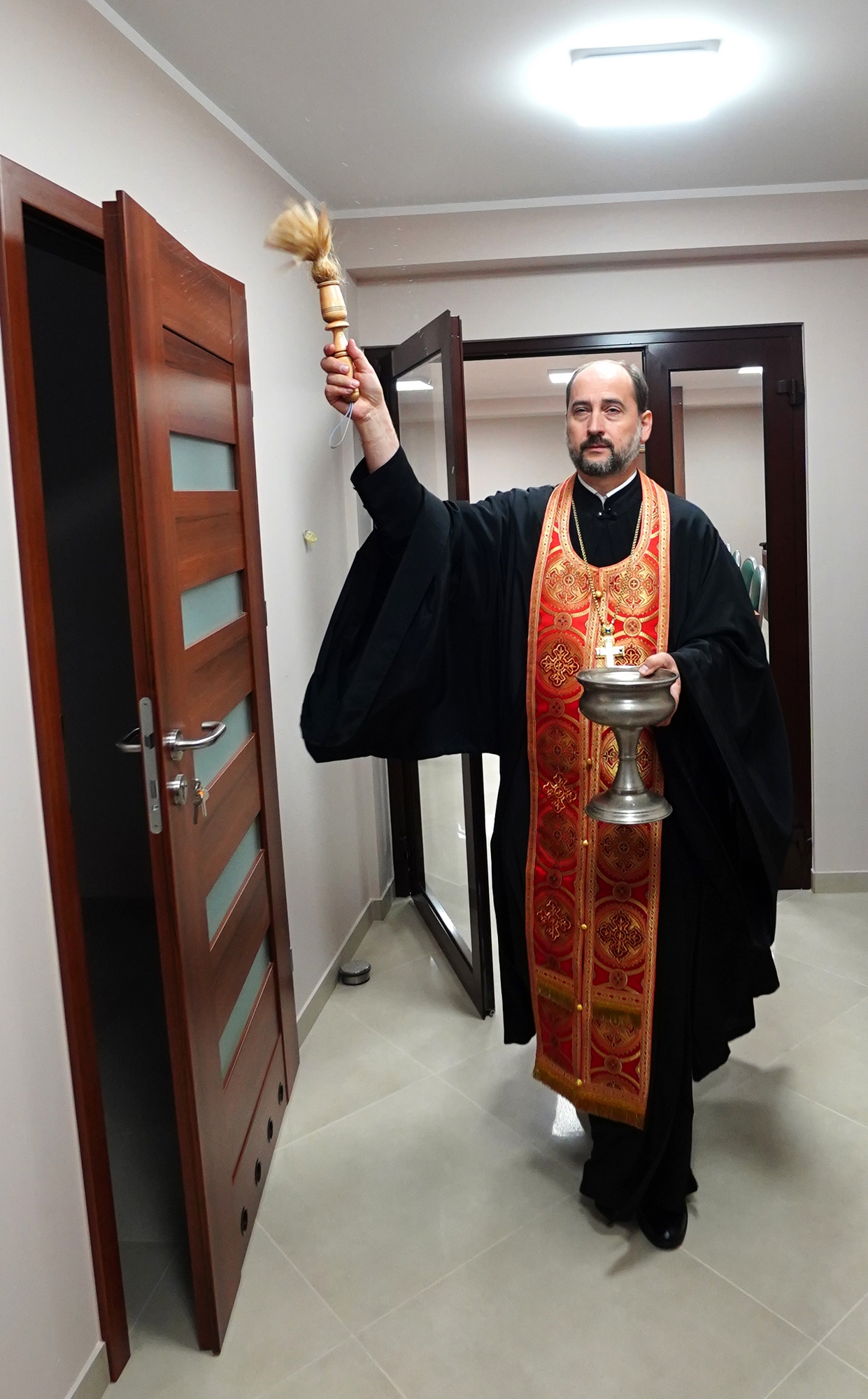 The consecration of All Saint parish in Białystok new parish house