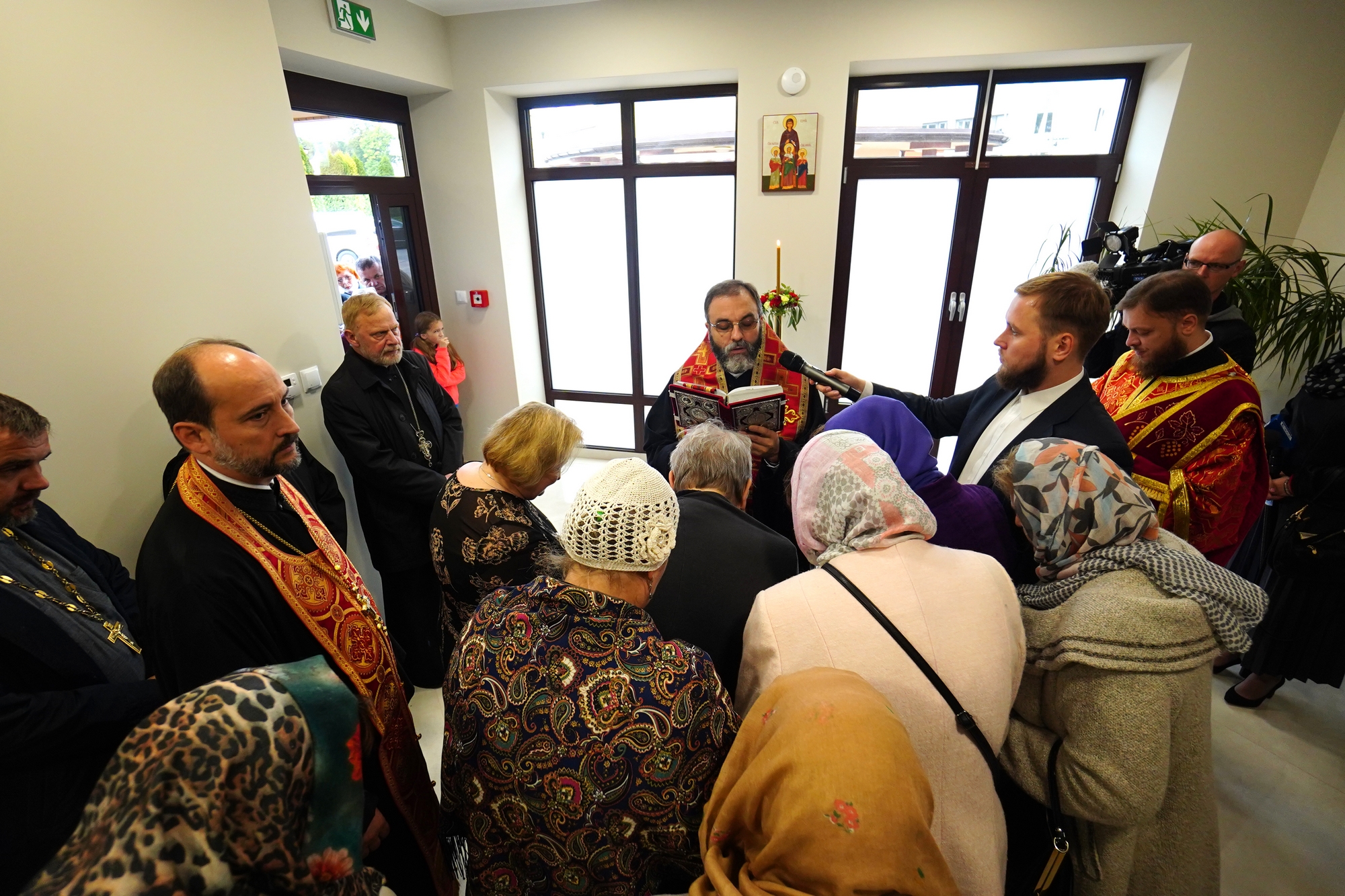 The consecration of All Saint parish in Białystok new parish house