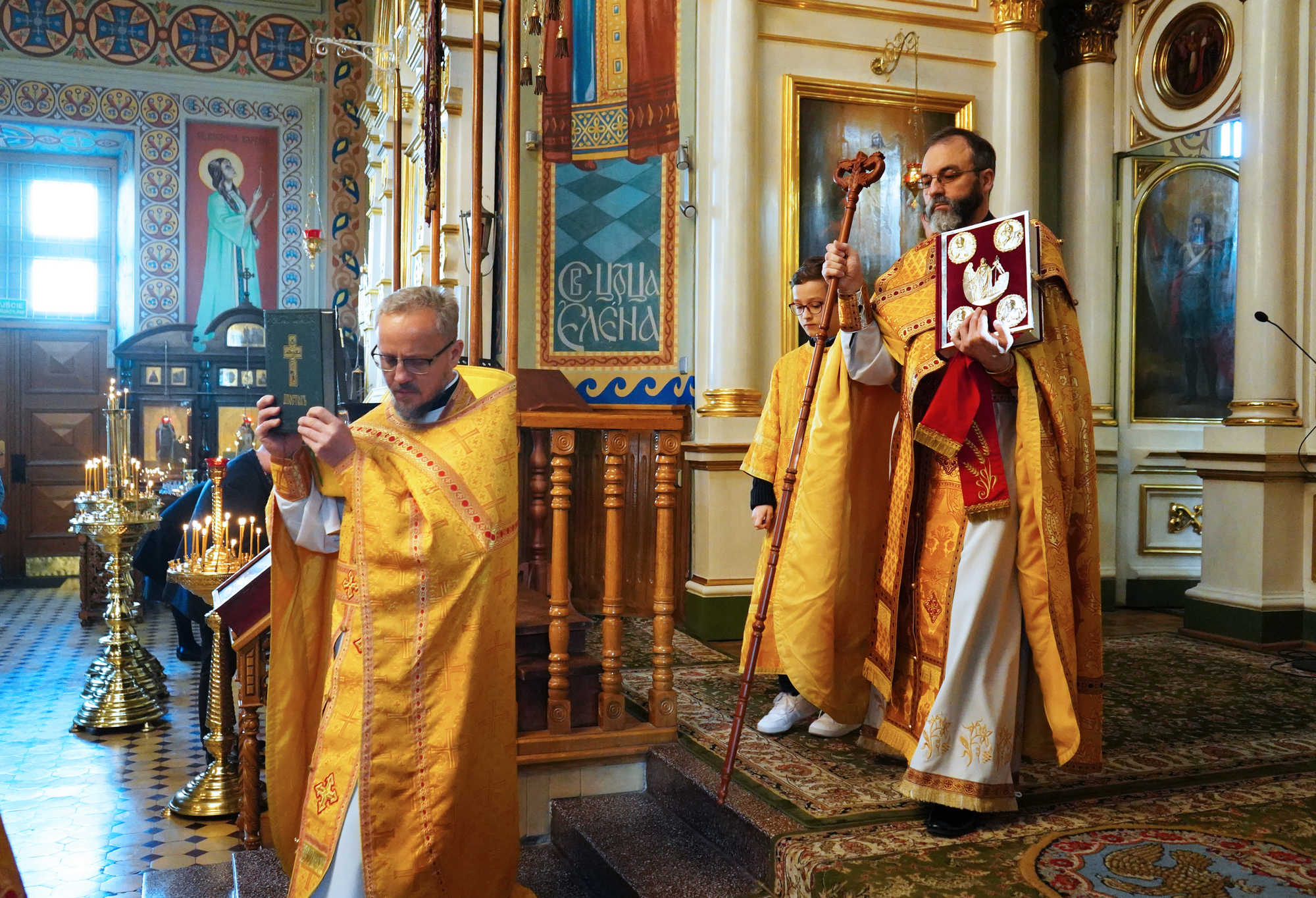 The Divine Liturgy in St. James in St. Nicholas Cathedral in Białystok