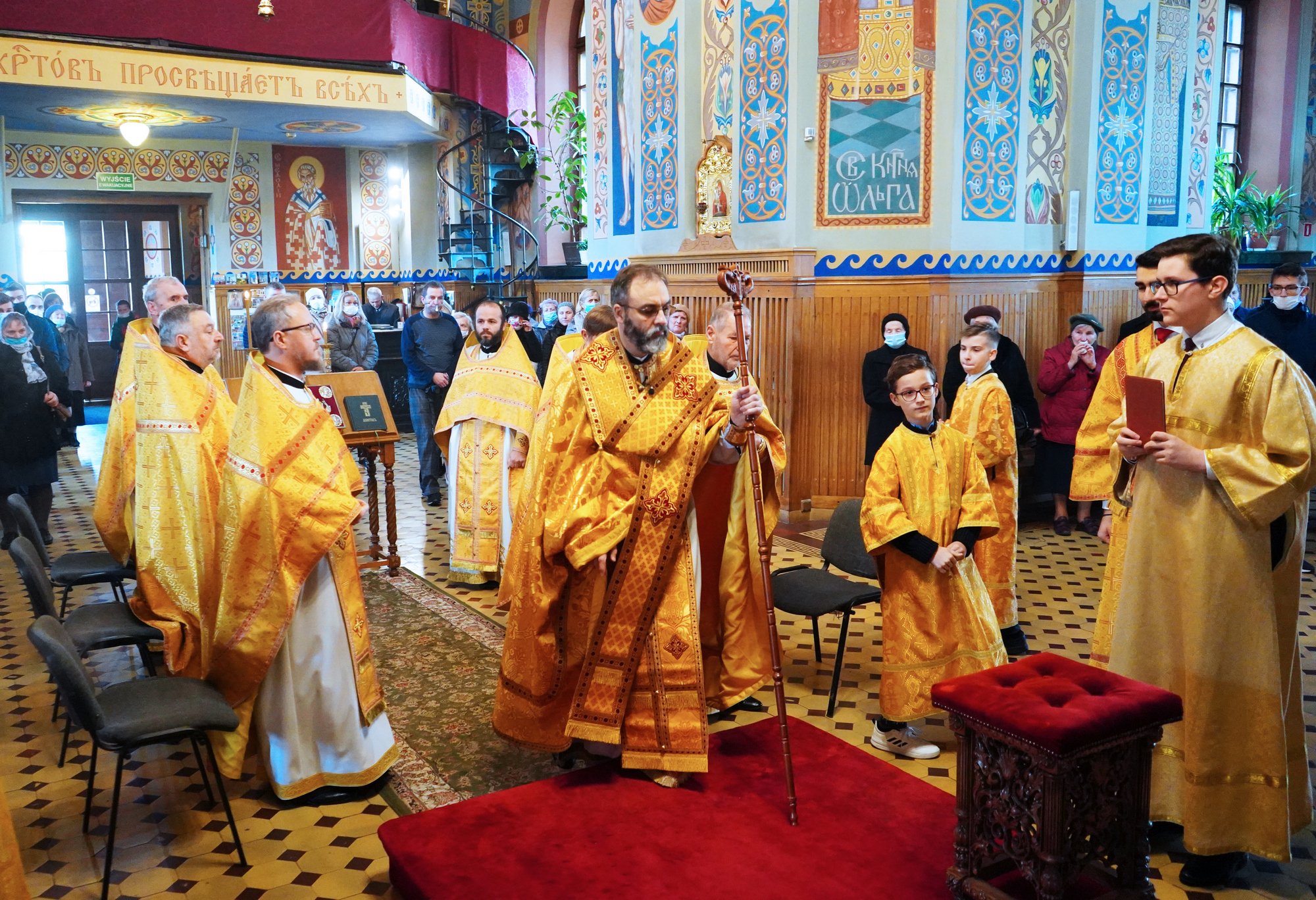 The Divine Liturgy in St. James in St. Nicholas Cathedral in Białystok