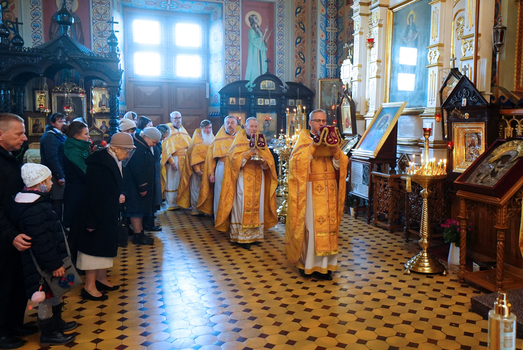 The Divine Liturgy in St. James in St. Nicholas Cathedral in Białystok