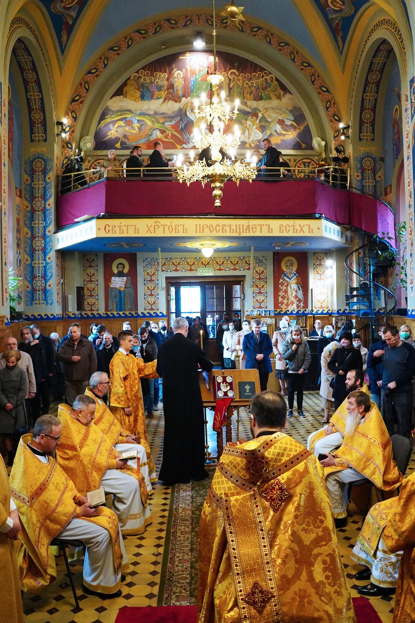 The Divine Liturgy in St. James in St. Nicholas Cathedral in Białystok