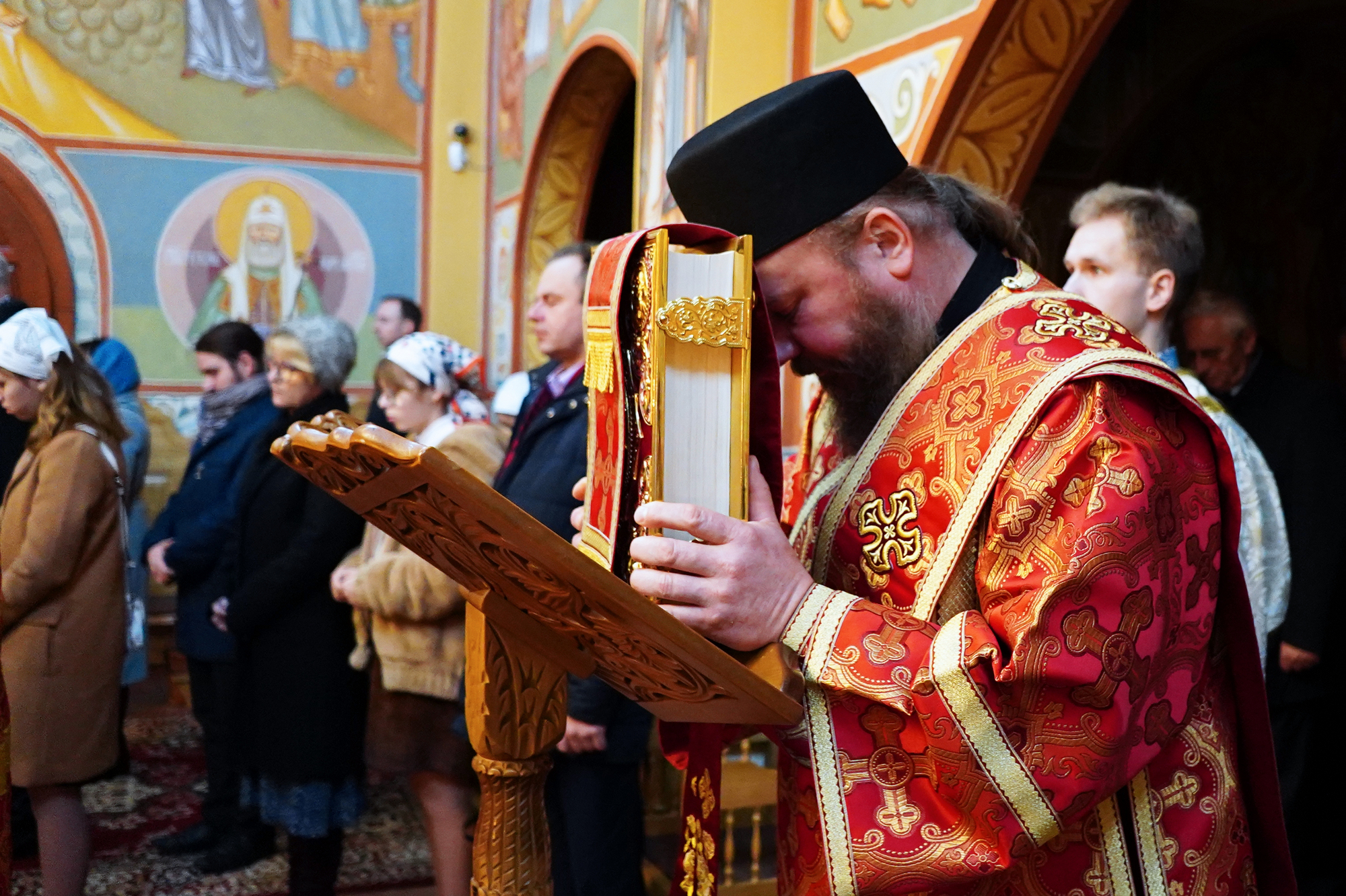 The Divine Liturgy in Zwierki Convent - St. Martyr Anastasia of Rome feast 