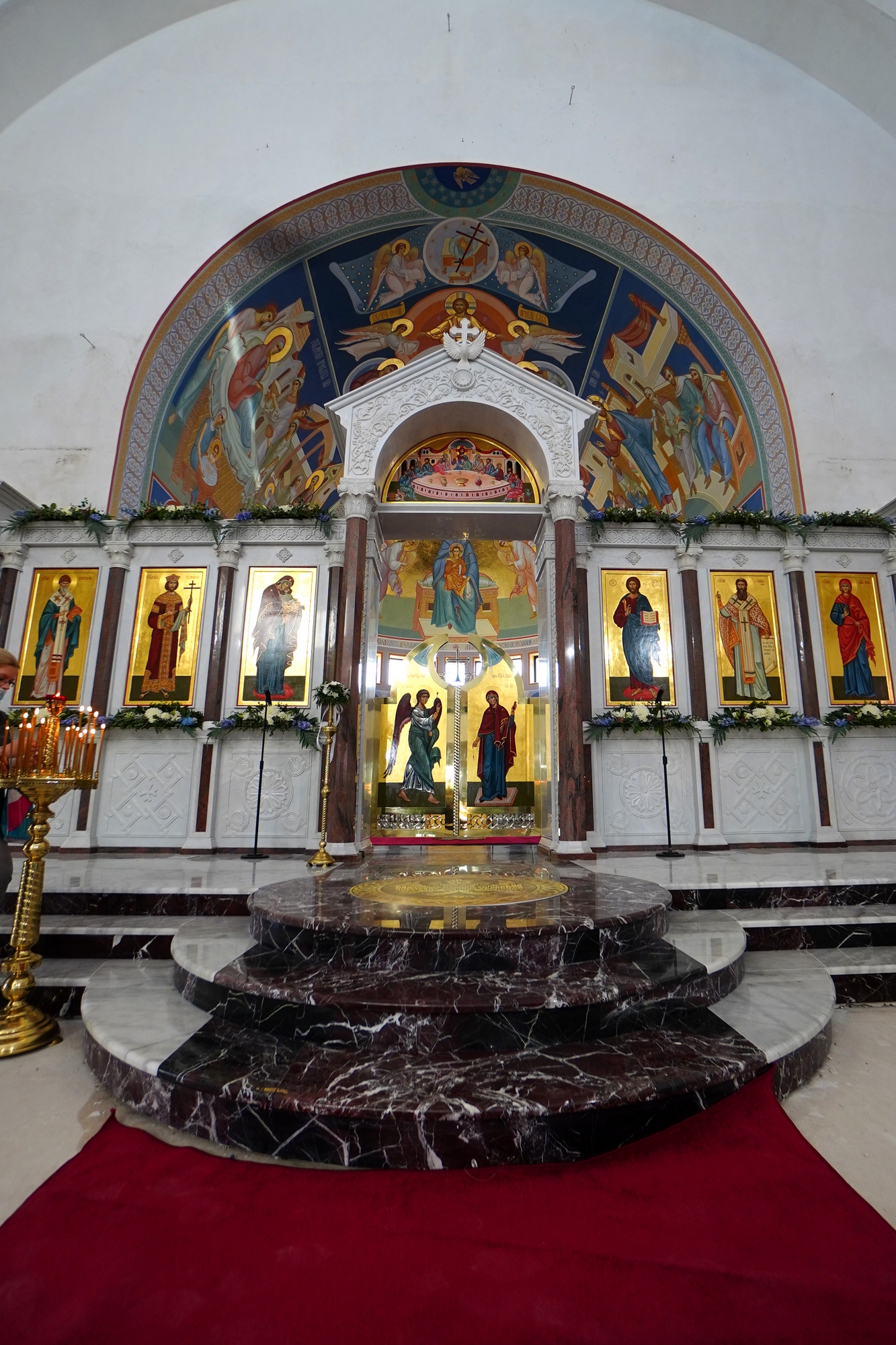 Hagia Sophia Orthodox church in Warsaw