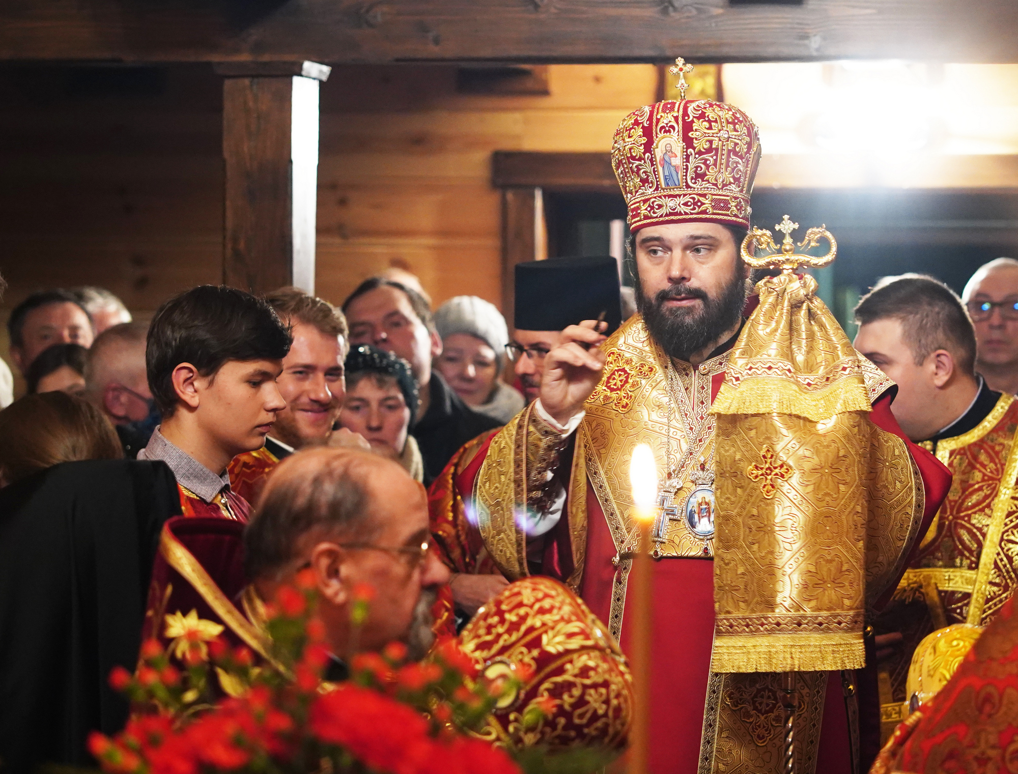 All-Night Vigil of St. Catherine feast in Zaleszany Convent