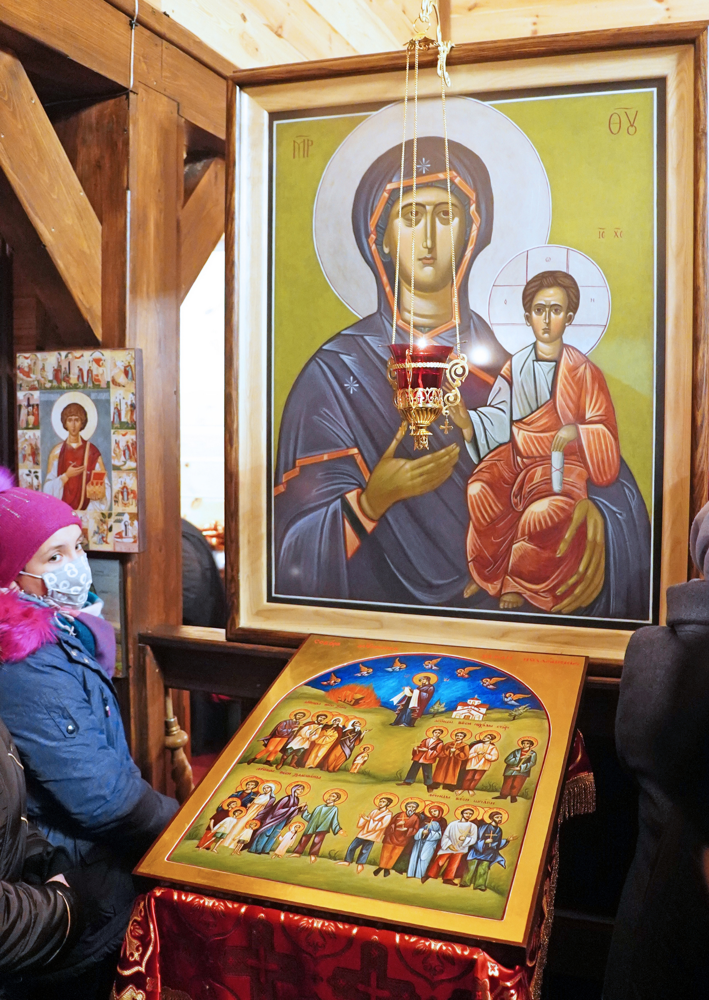 All-Night Vigil of St. Catherine feast in Zaleszany Convent