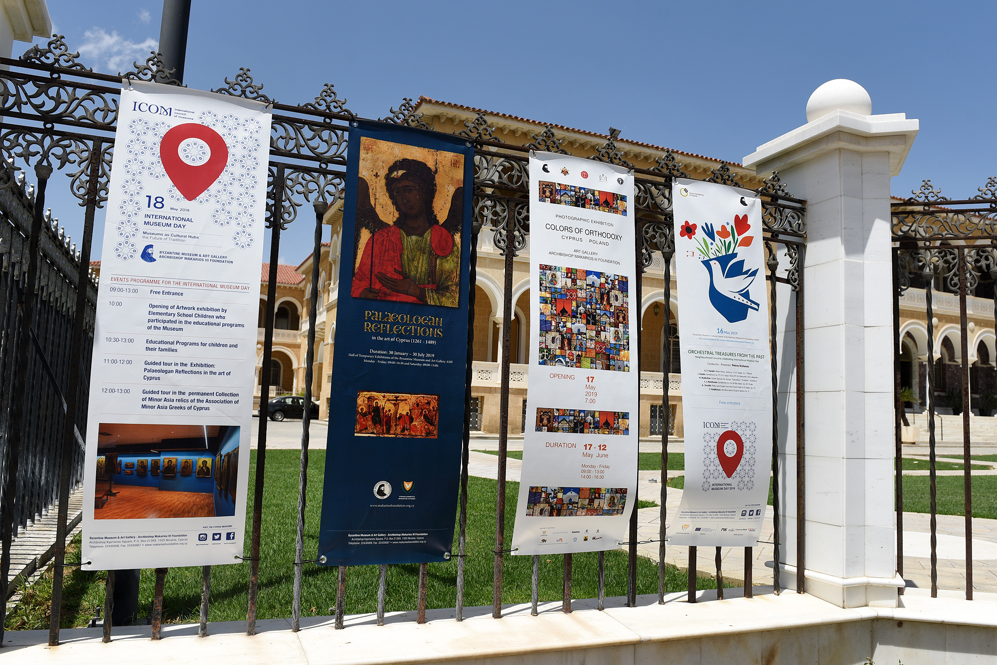 Colours of orthodoxy. Cyprus and Poland posters in Nicosia