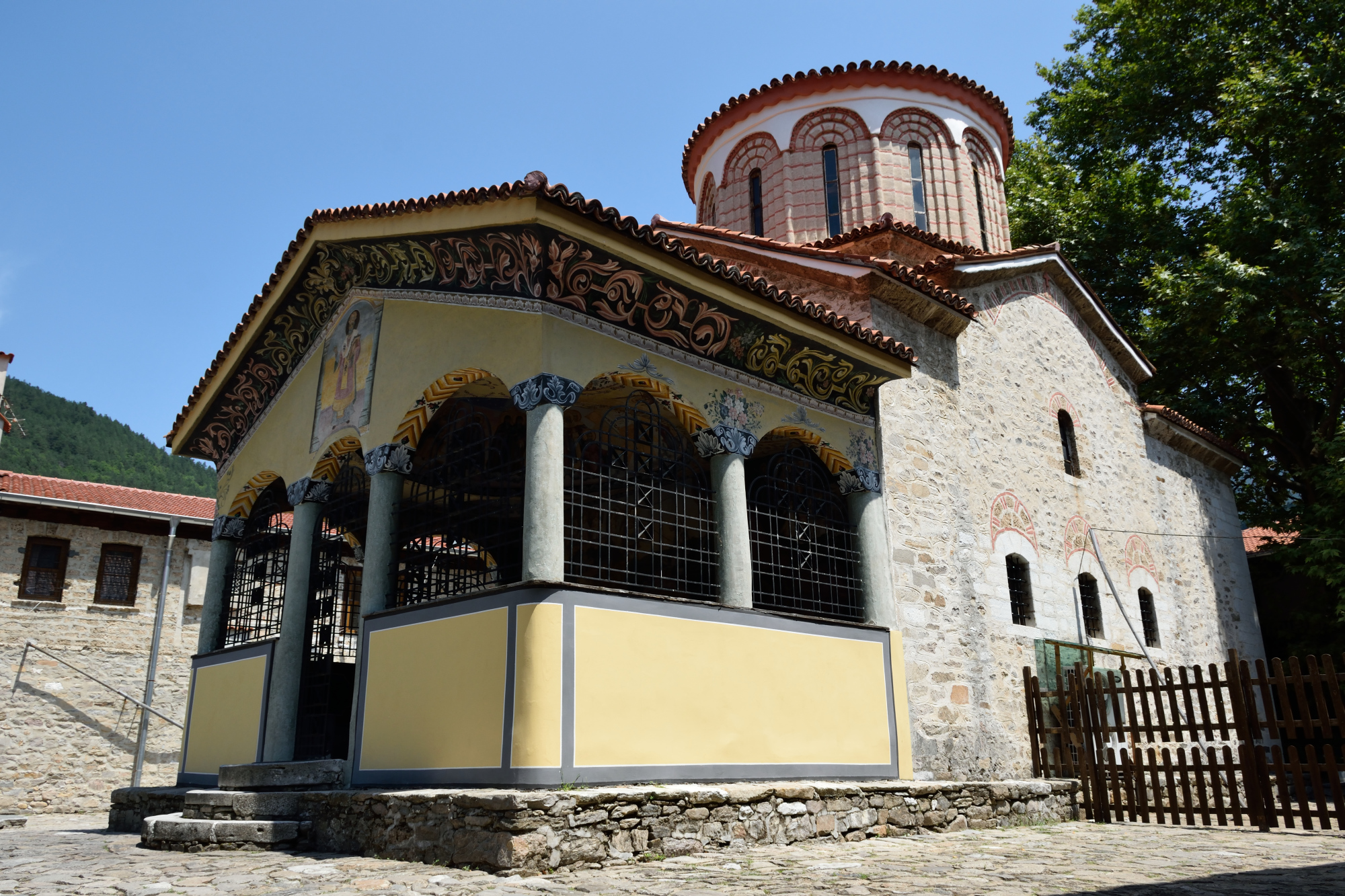 Mniejsza cerkiew monasteru baczkowskiego 2019