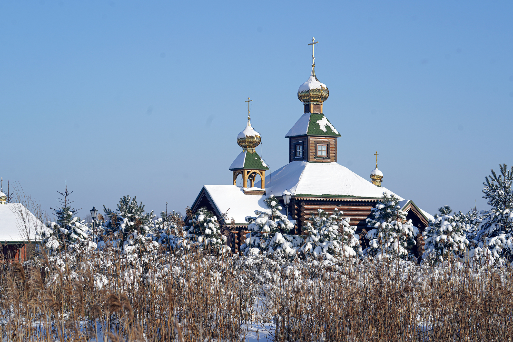 Winter in Odrynki Skete