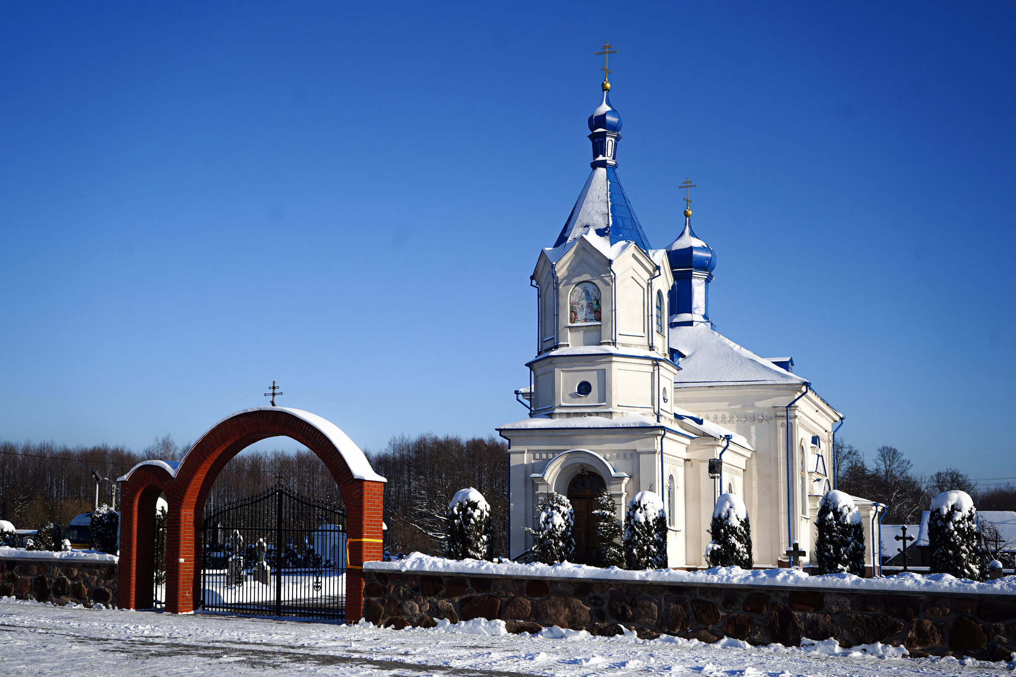 The Orthodox church in Dubiny