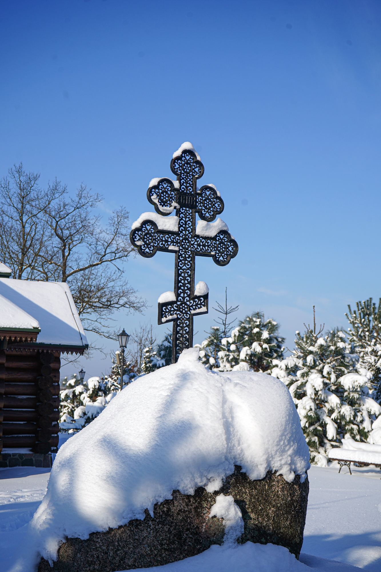 Winter in Odrynki Skete