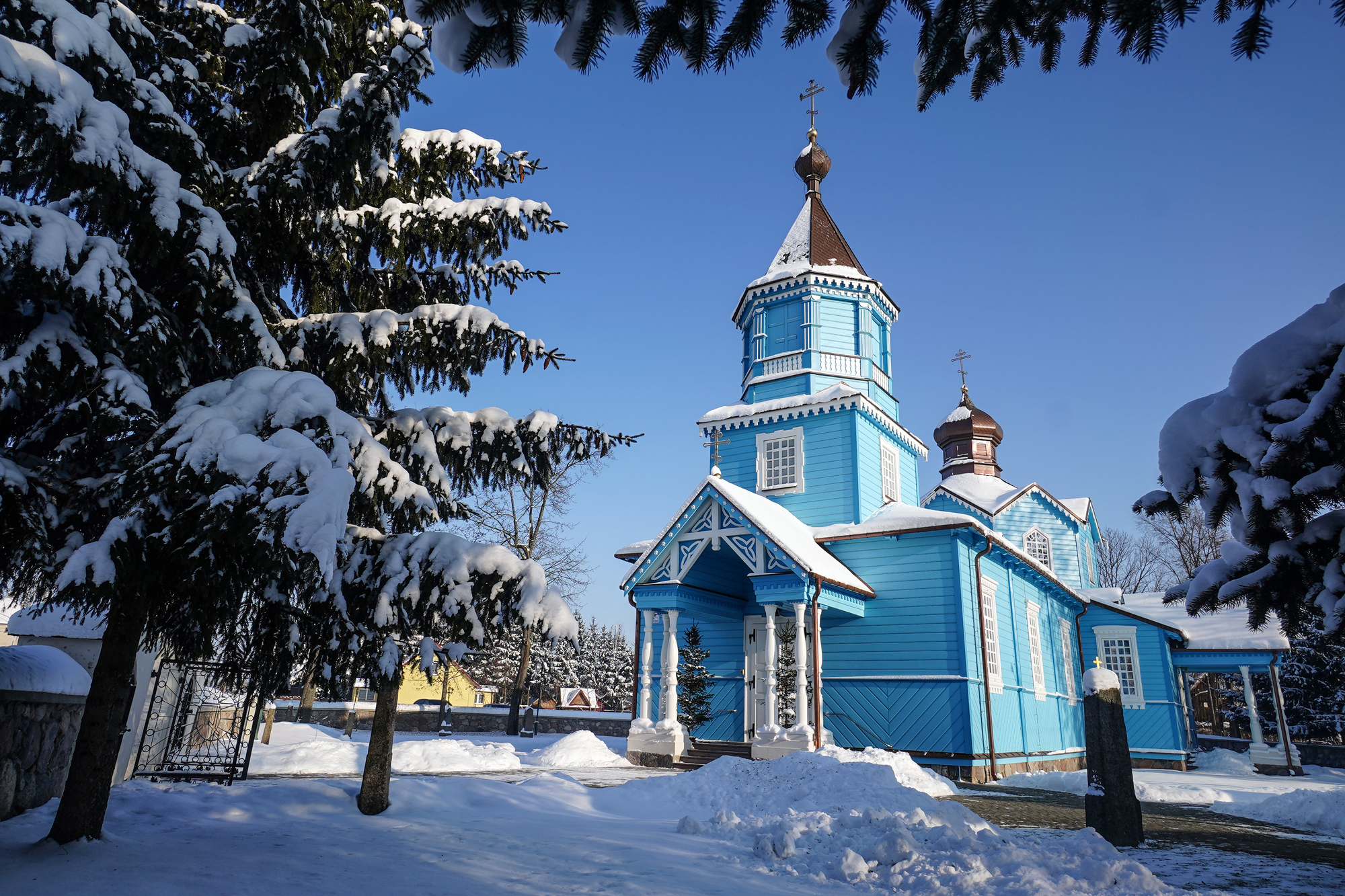 The Orthodox church in Narew