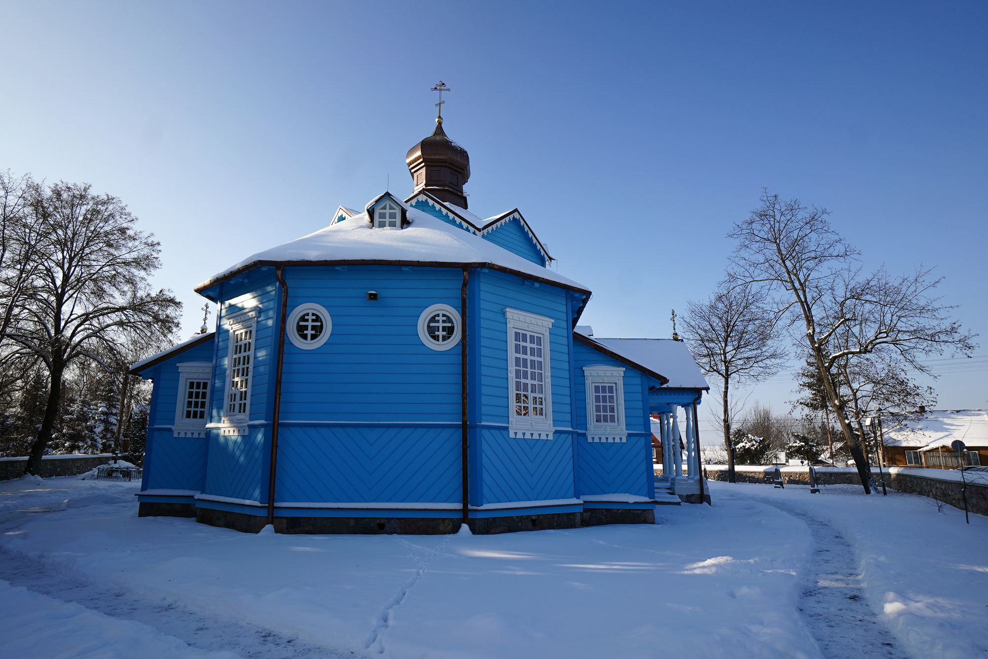 The Orthodox church in Narew