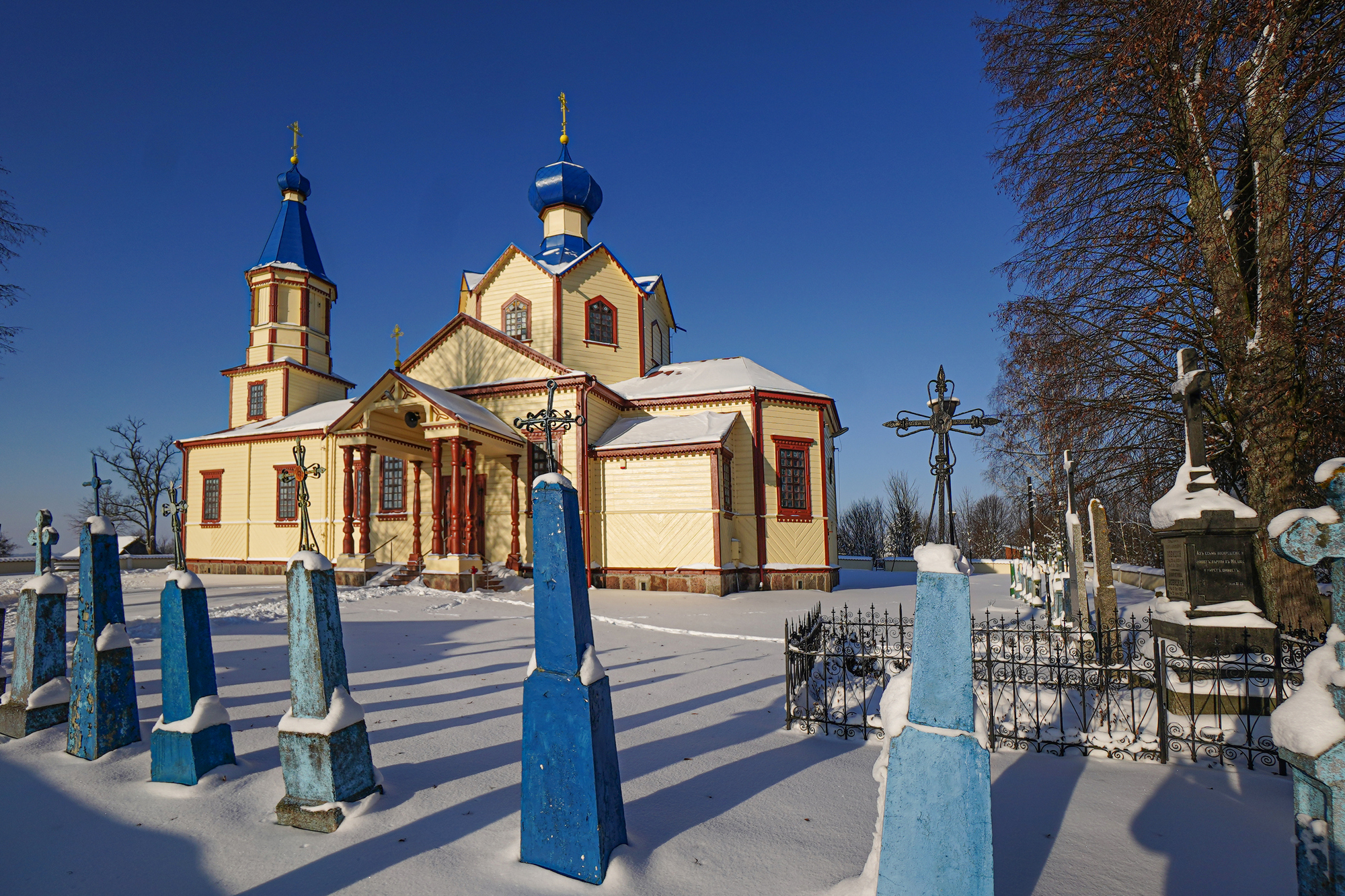 The Orthodox church in Łosinka