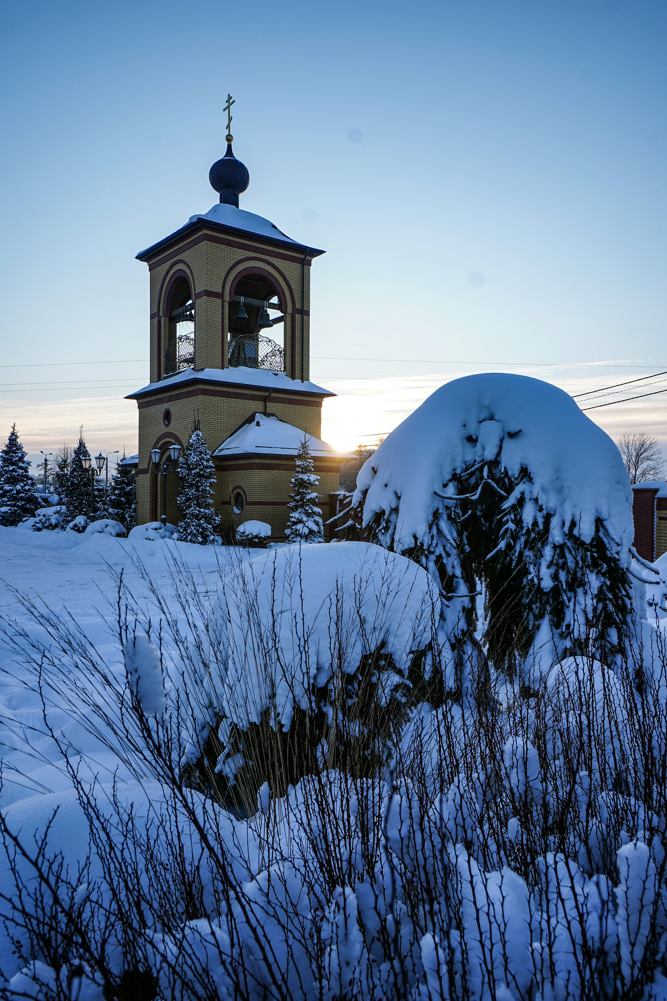 The bell-tower of Zwierki Convent