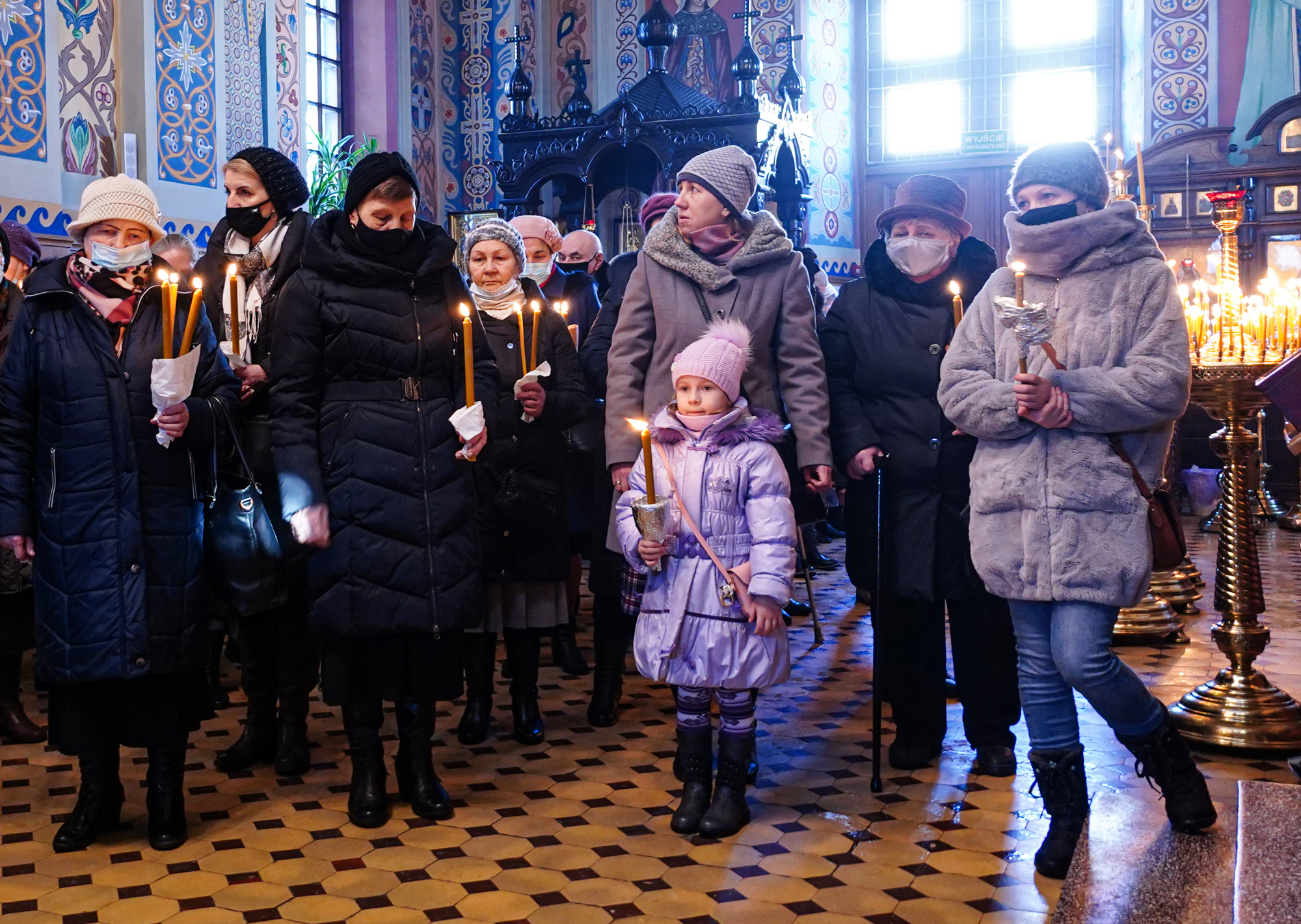 The Meeting of the Lord feast in St. Nicholas Cathedral in Białystok