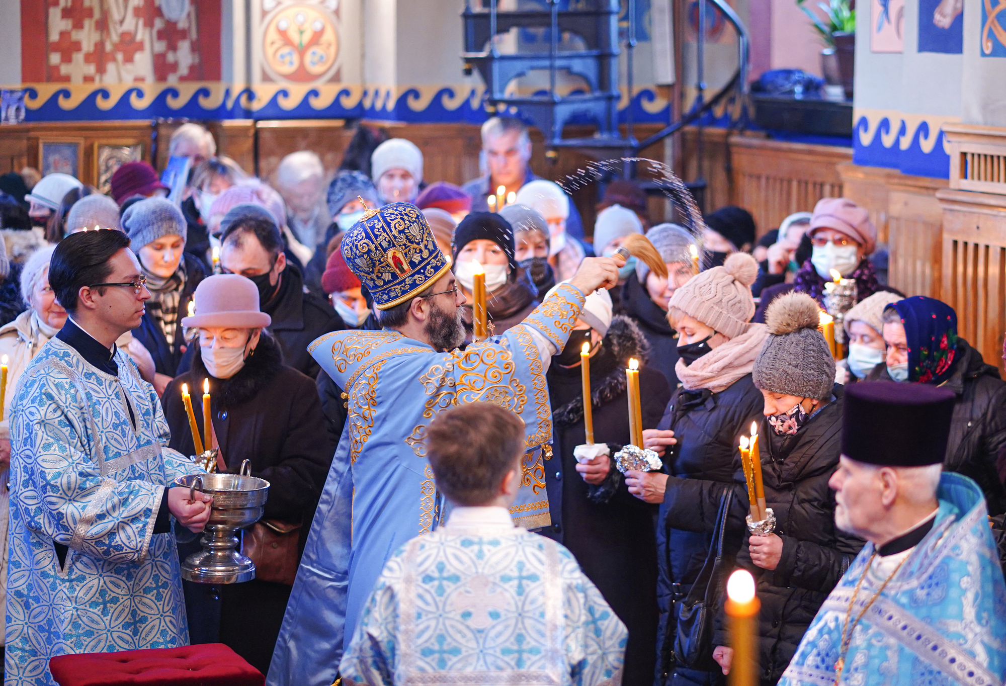 The Meeting of the Lord feast in St. Nicholas Cathedral in Białystok