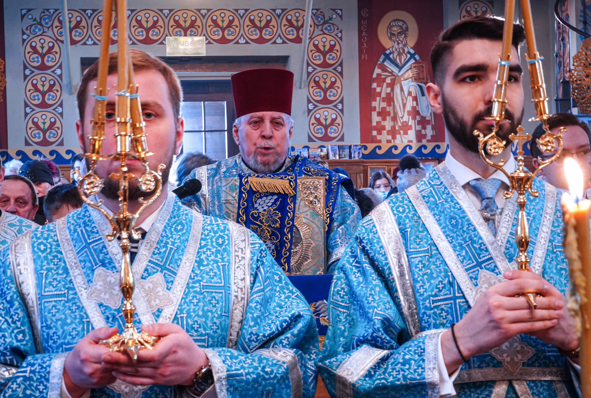 The Meeting of the Lord feast in St. Nicholas Cathedral in Białystok