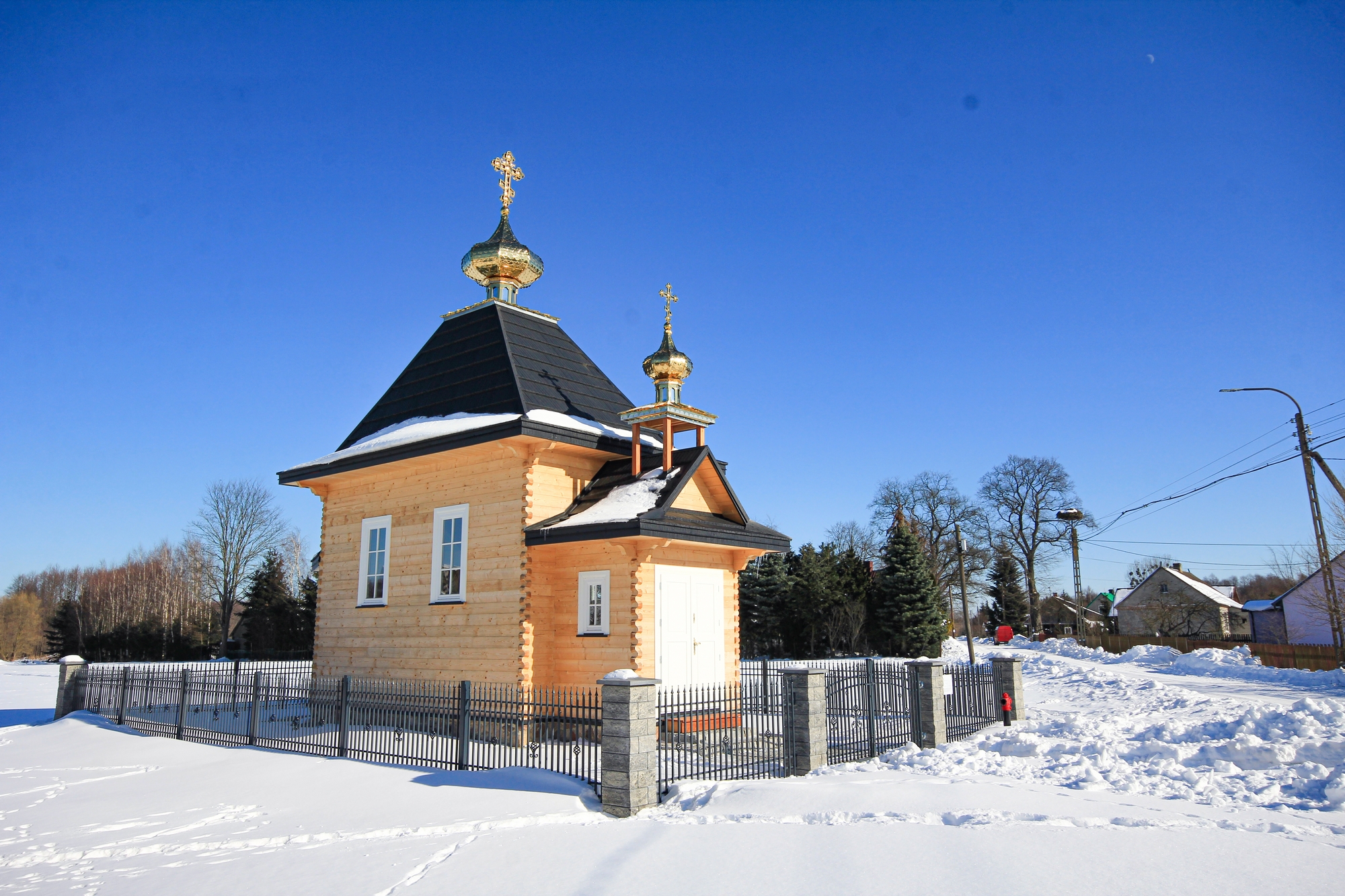 The Orthodox church in Policzna