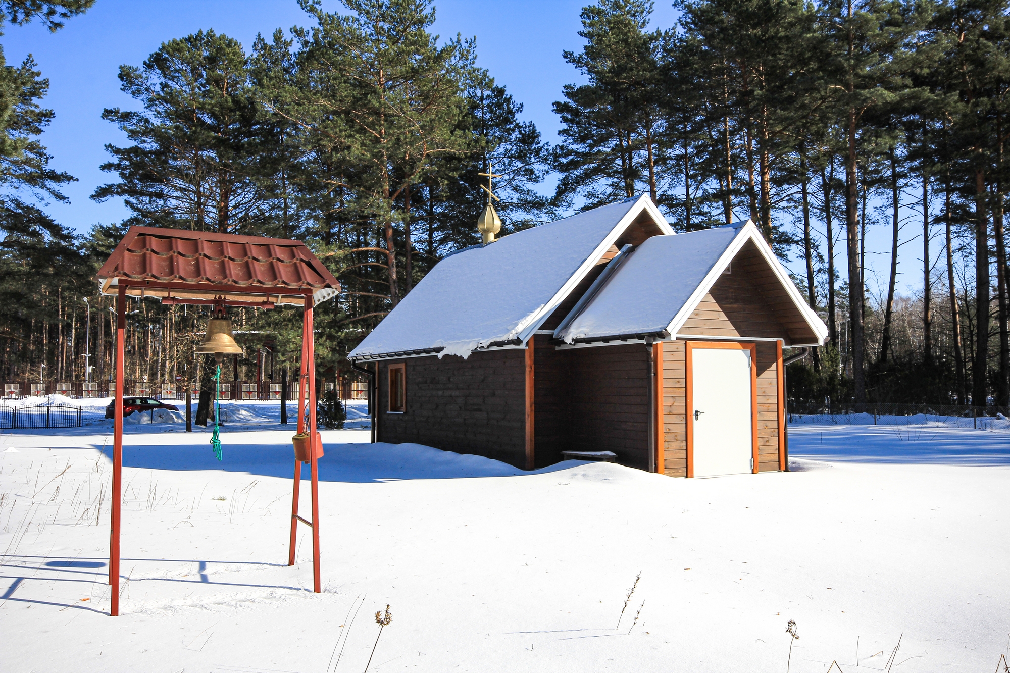 The Orthodox chapel in Połowce