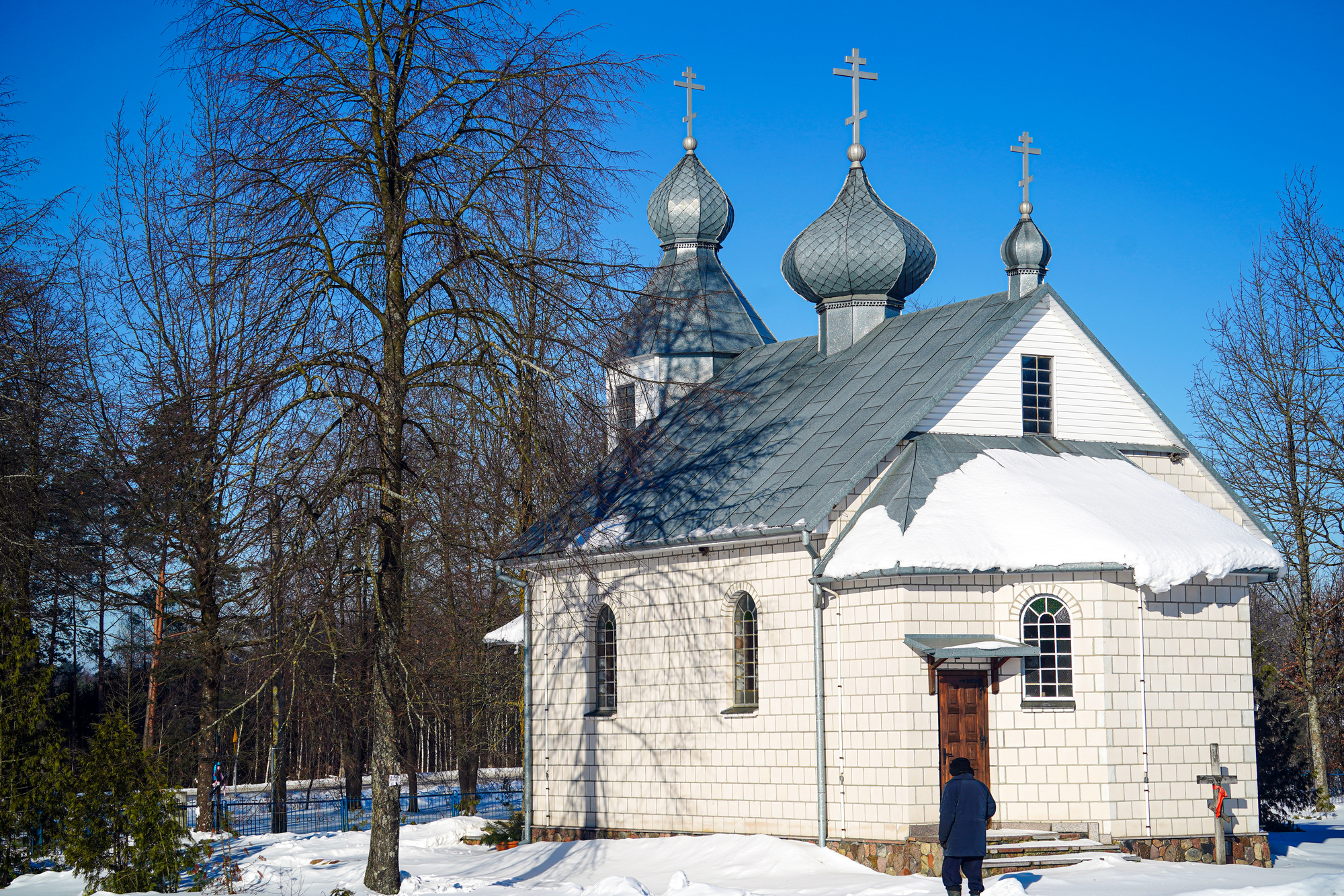 The Orthodox cementary chapel in Suchowolce