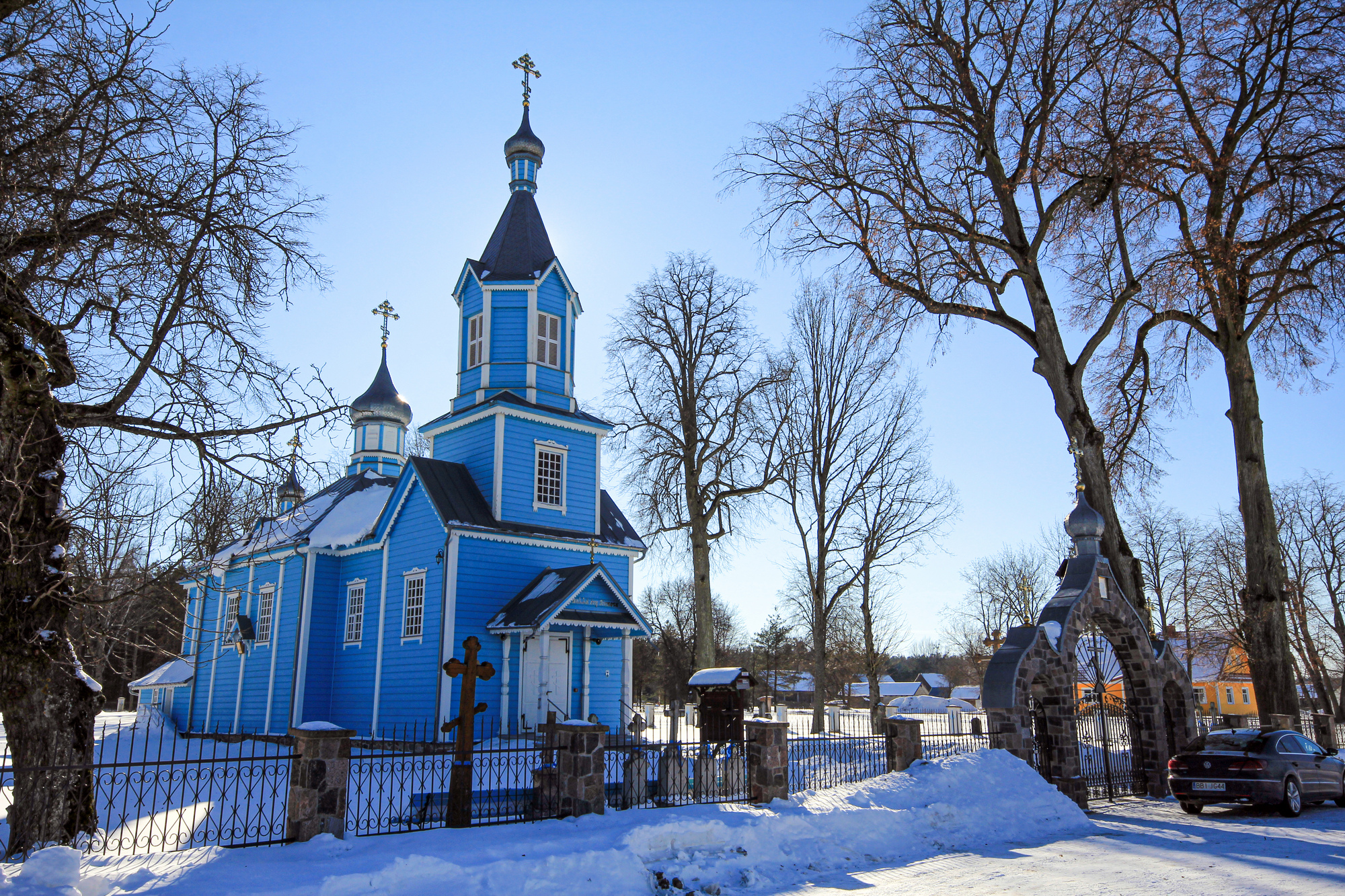 The Orthodox church in Werstok