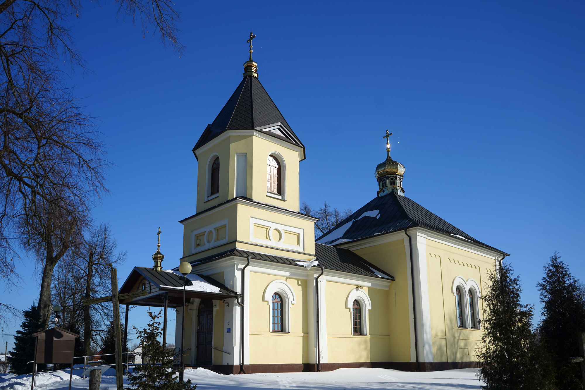 The Orthodox church in Żerczyce