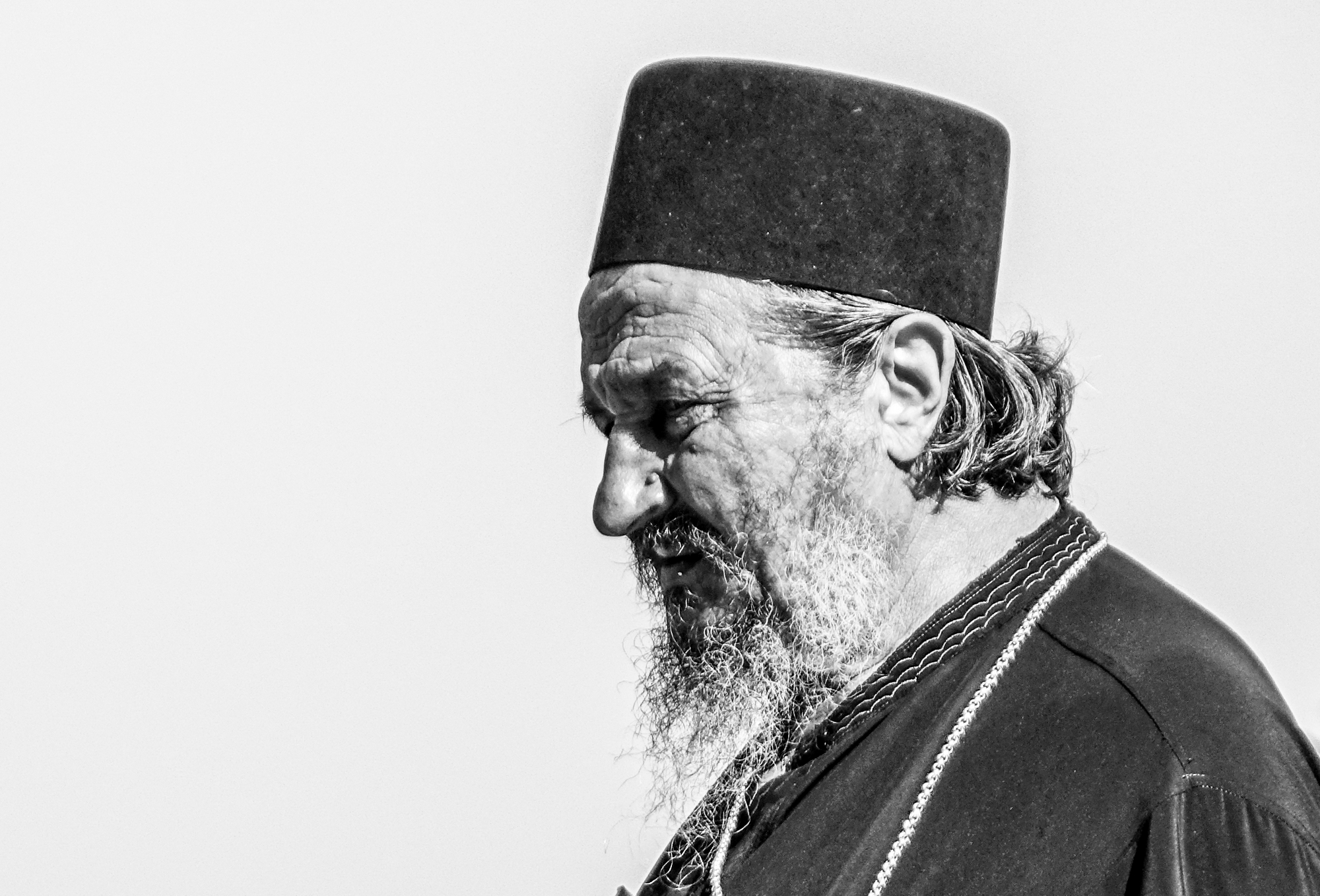 Blessed memory bishop Atanasije Jevtić at Pan-Orthodox Council on Crete, 2016