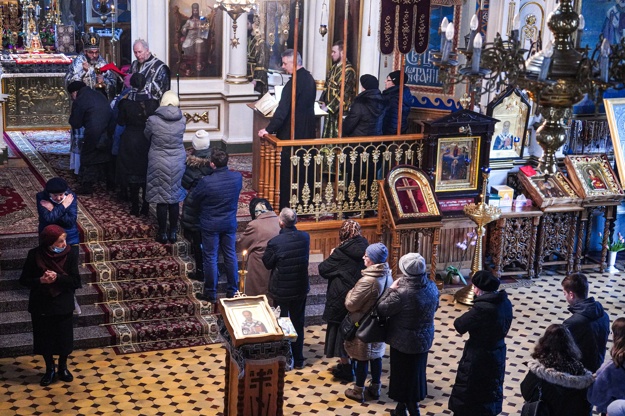 The Liturgy of the Presanctified Gifts in St. Nicholas Cathedral in Białystok