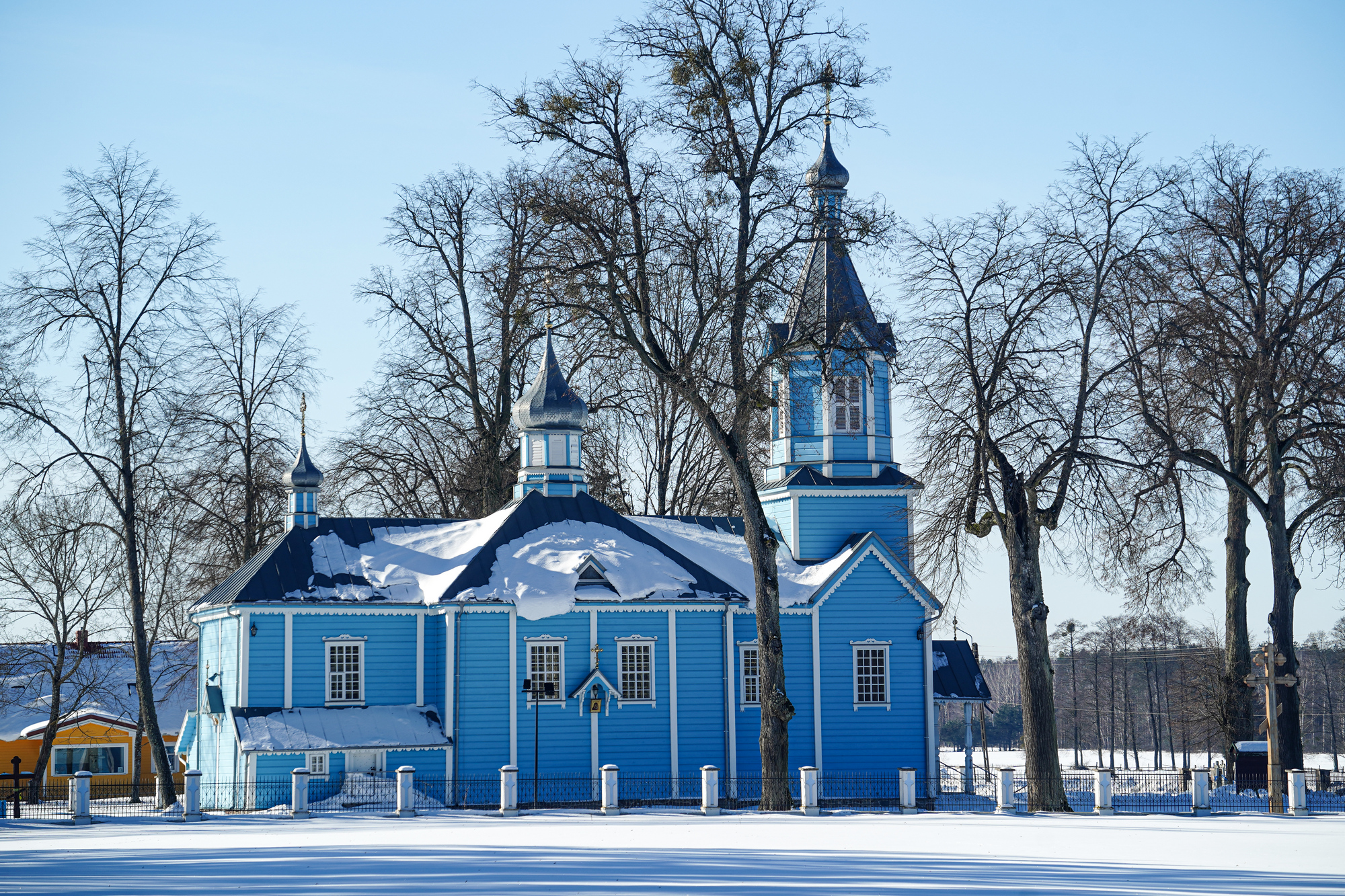 The Orthodox church in Werstok