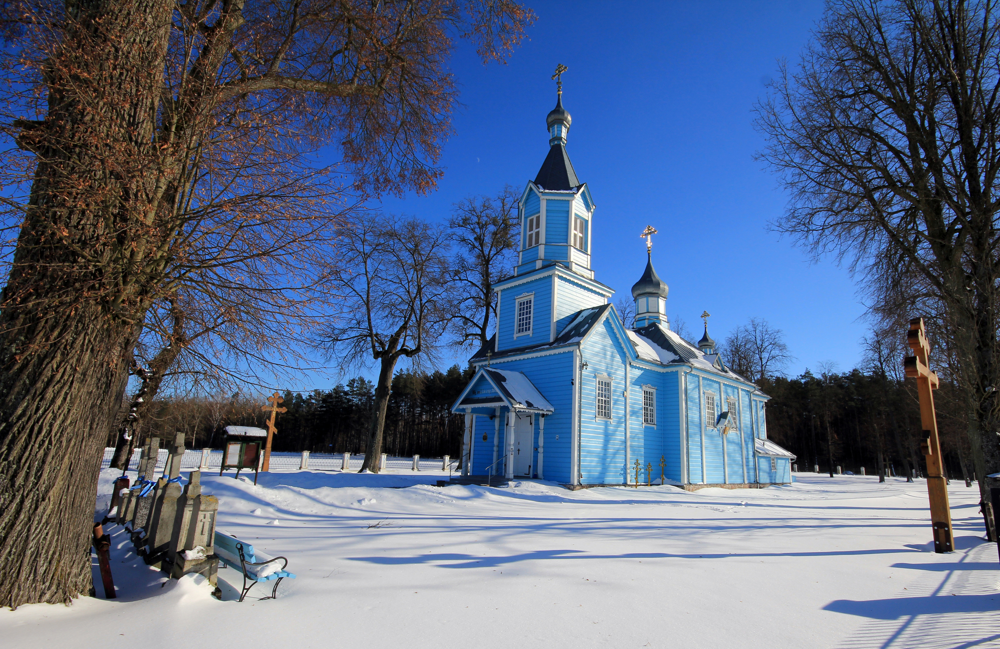 The Orthodox church in Werstok