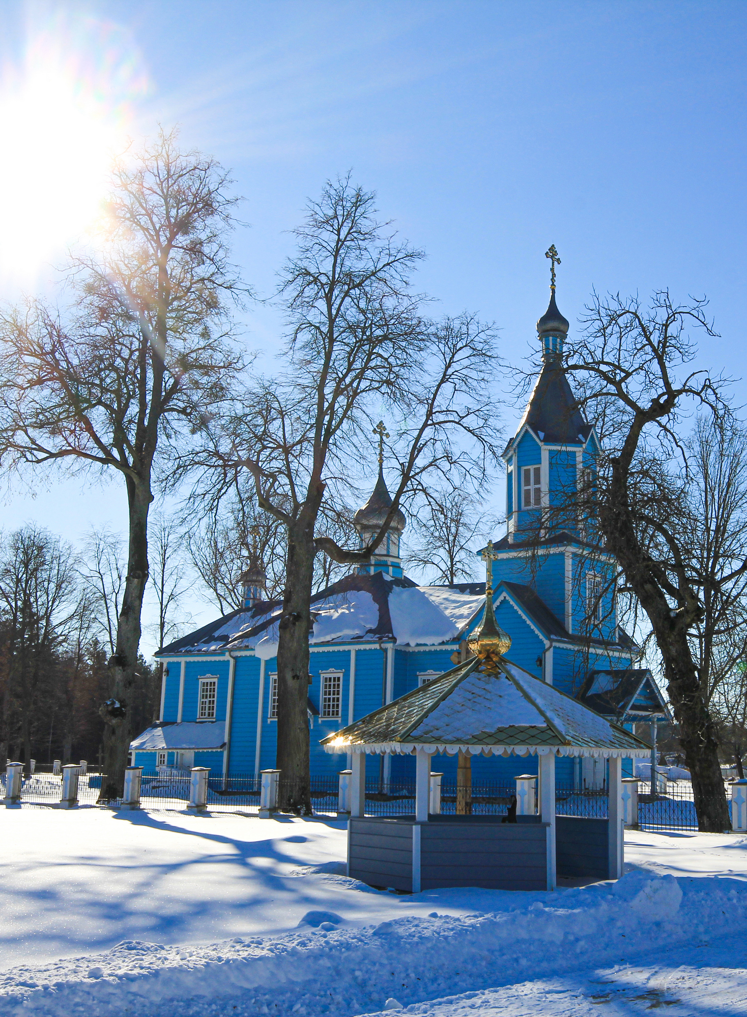 The Orthodox church in Werstok