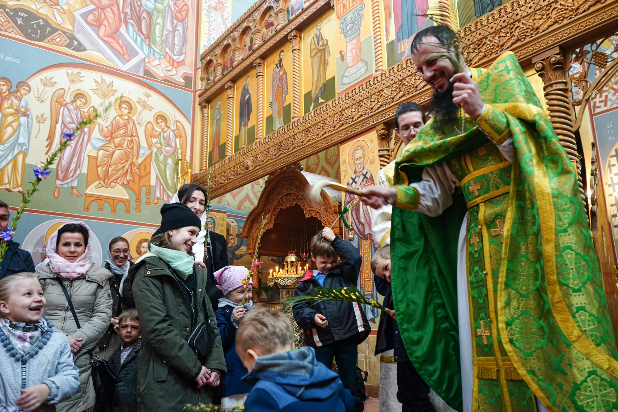 The Palm Sunday in Zwierki Convent