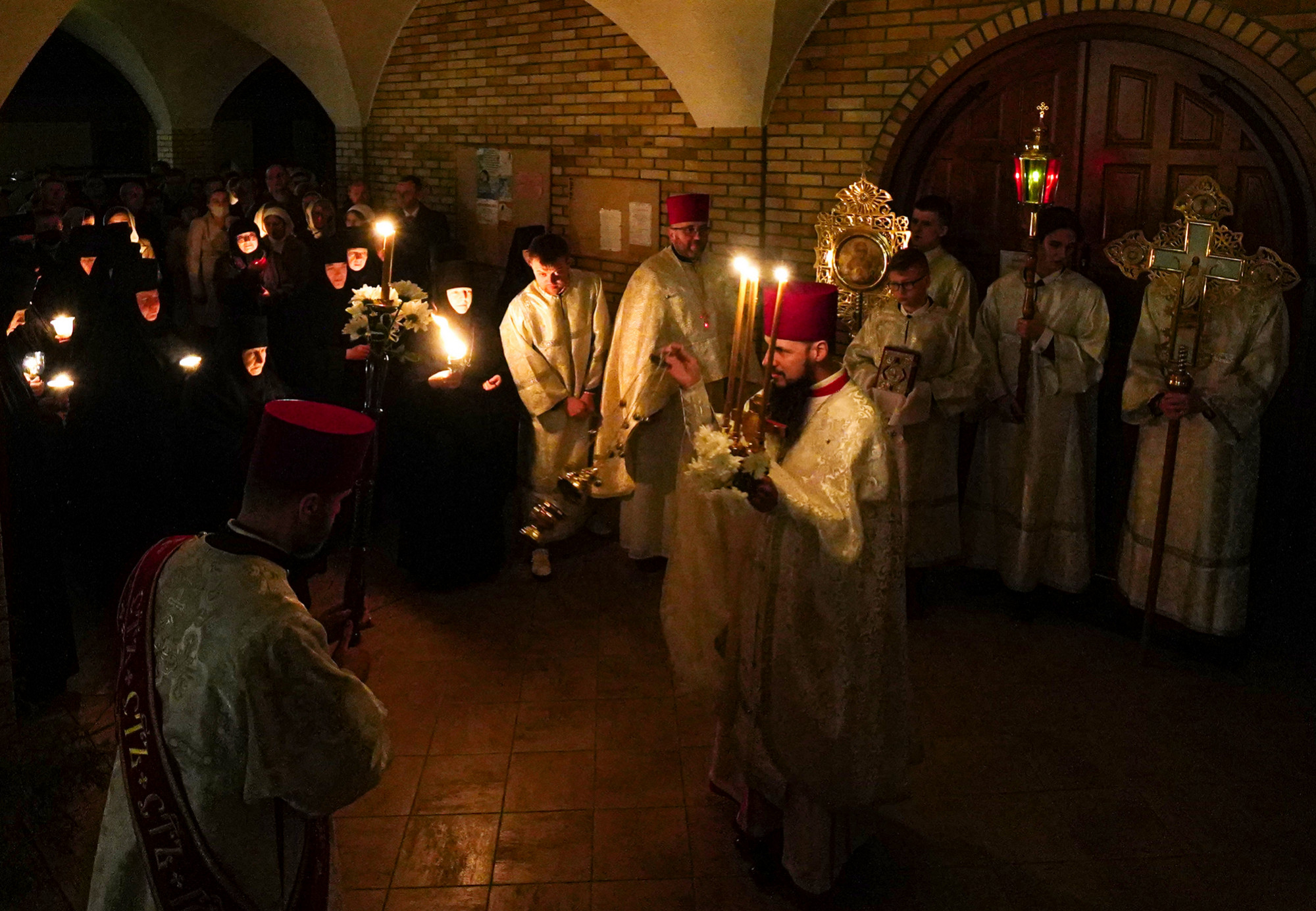 Paschal Matins in Zwierki Convent