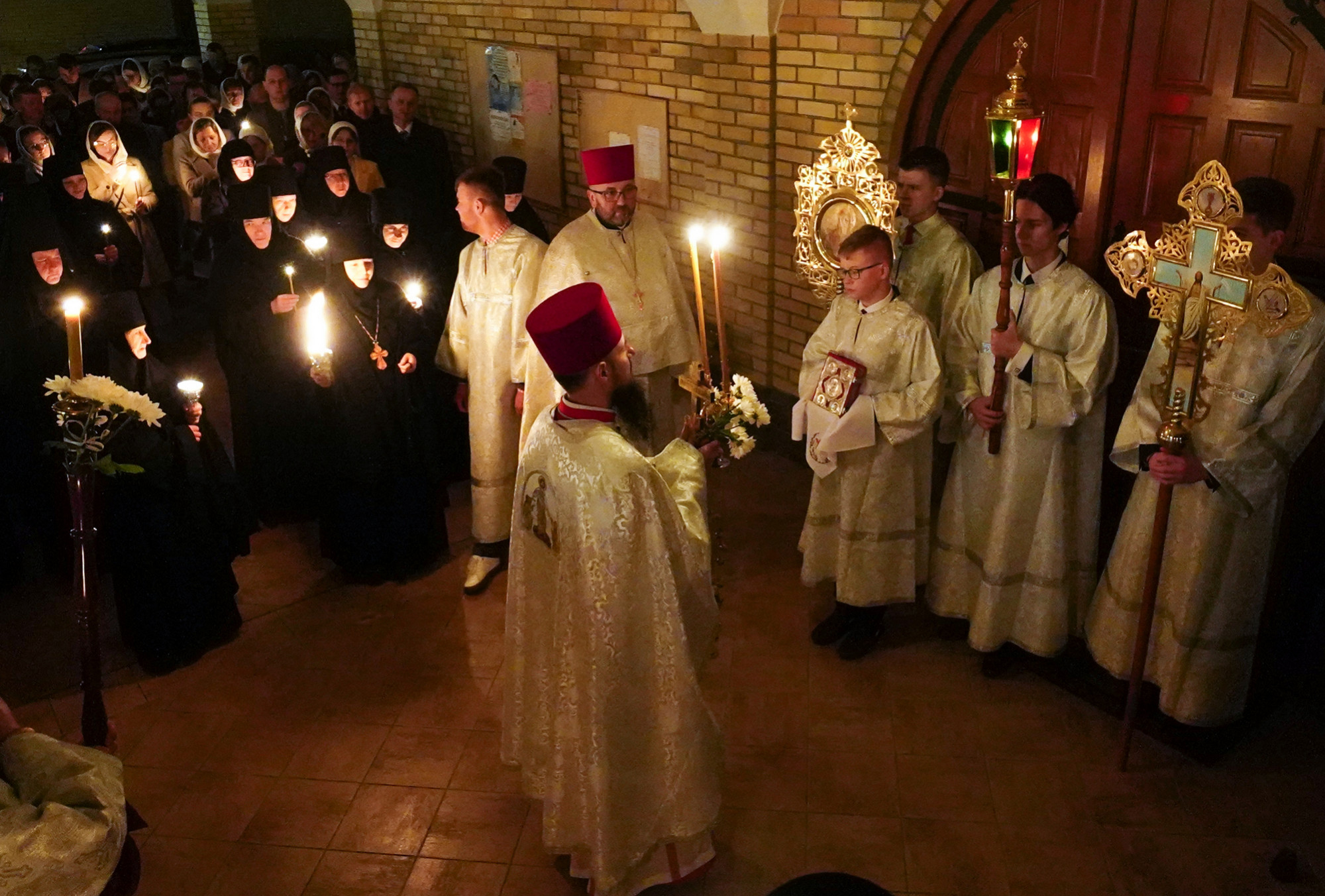 Paschal Matins in Zwierki Convent