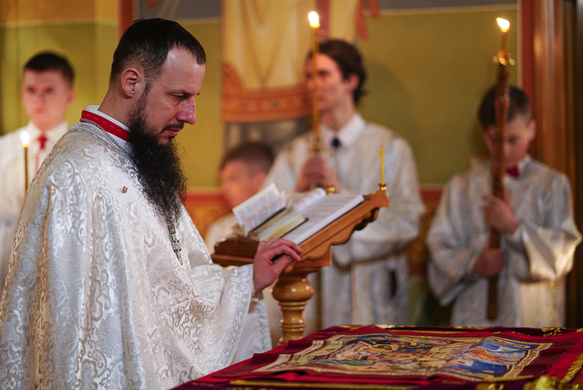 Paschal Divine Liturgy in Zwierki Convent