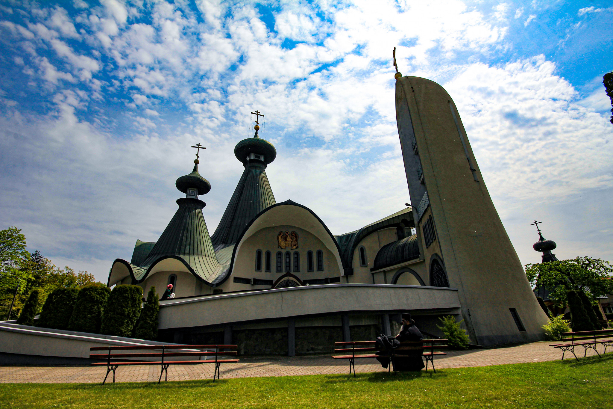 The Holy Trinity Orthodox Cathedral in Hajnówka