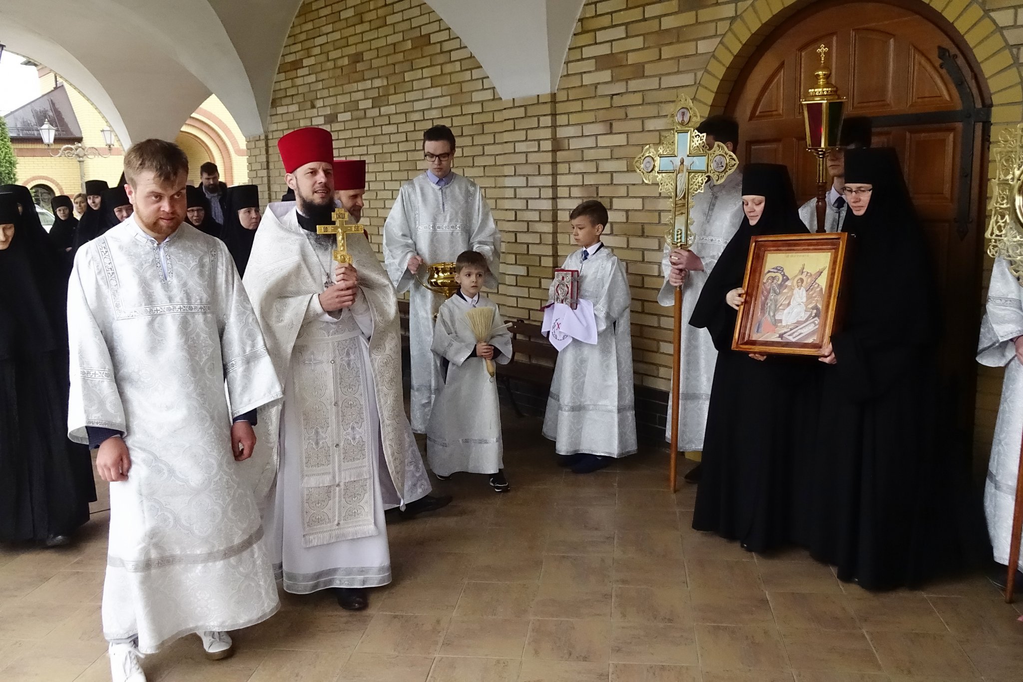 Paschal period processions in Zwierki Convent