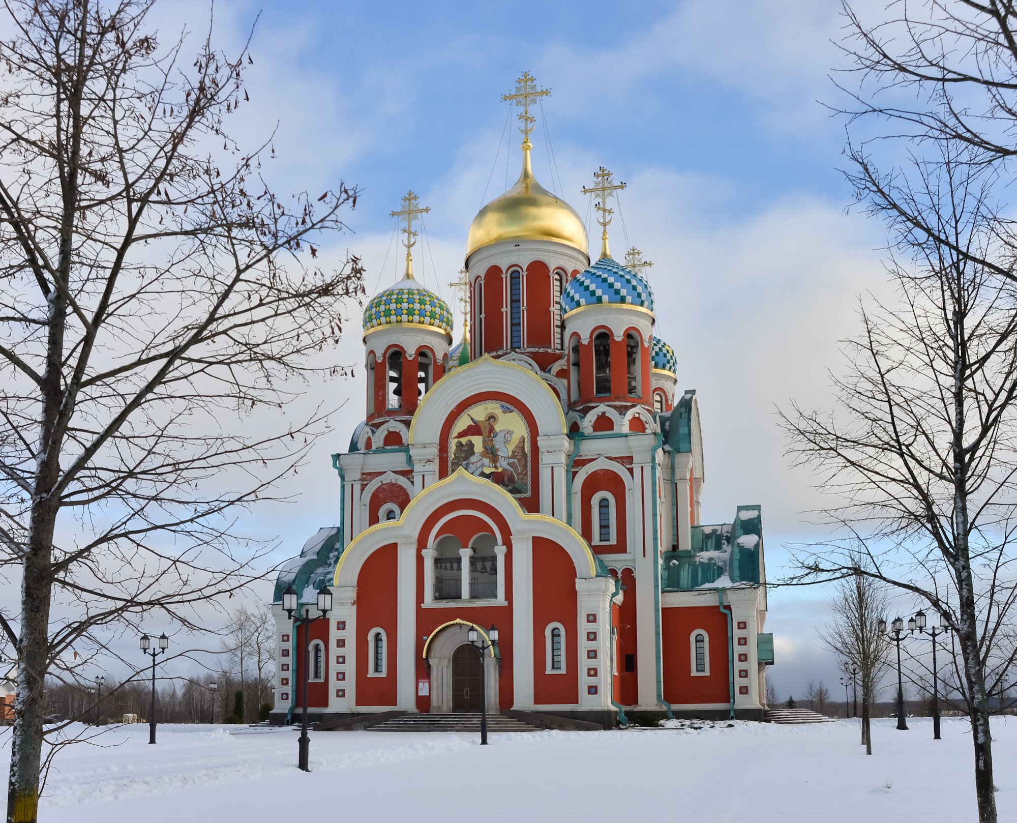 Церковь Георгия Победоносца в Романово