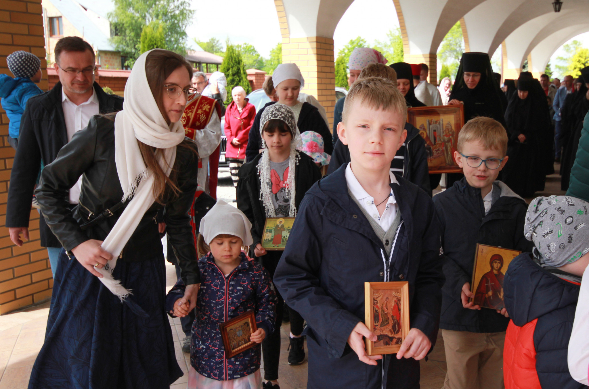 Paschal period processions in Zwierki Convent