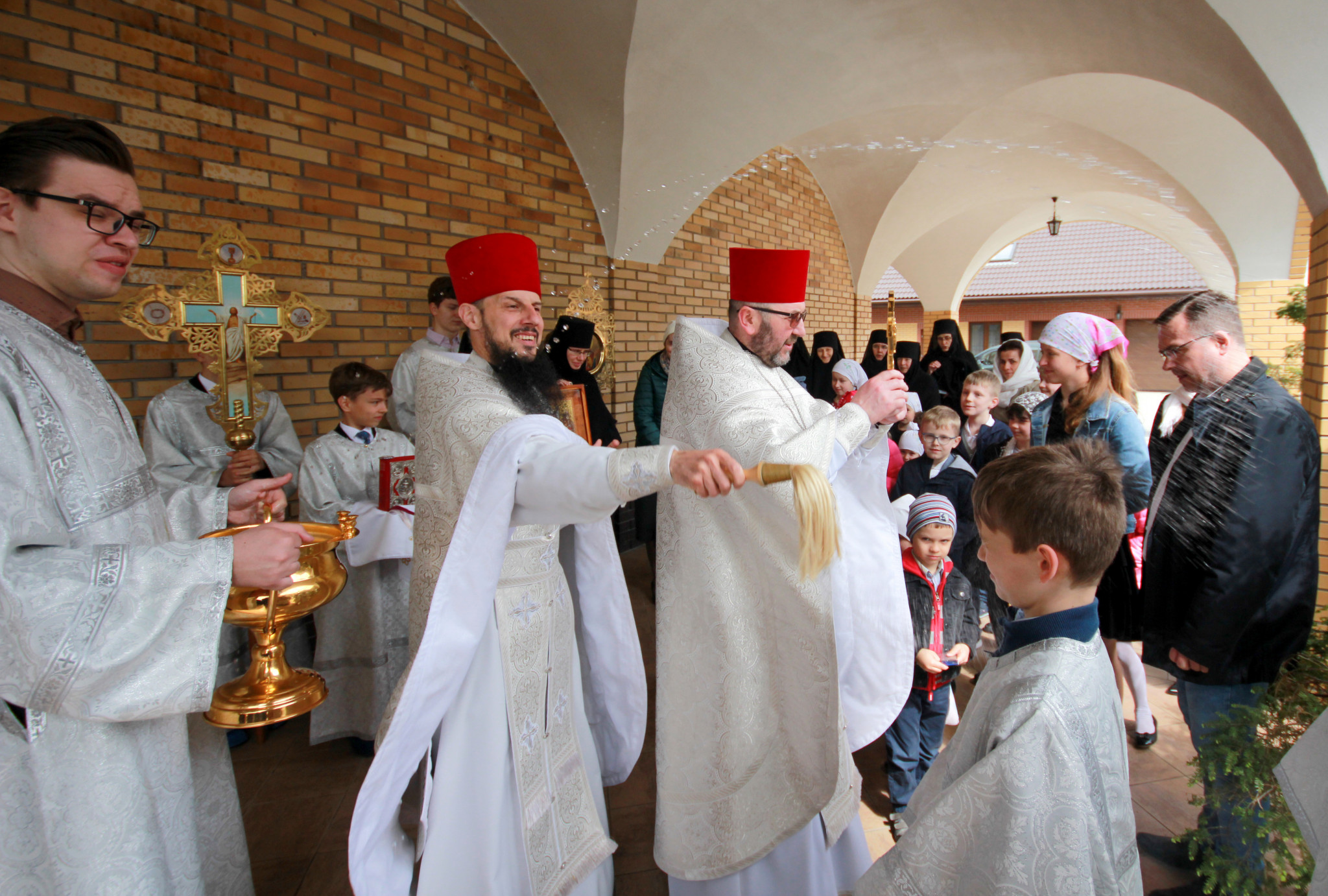 Paschal period processions in Zwierki Convent