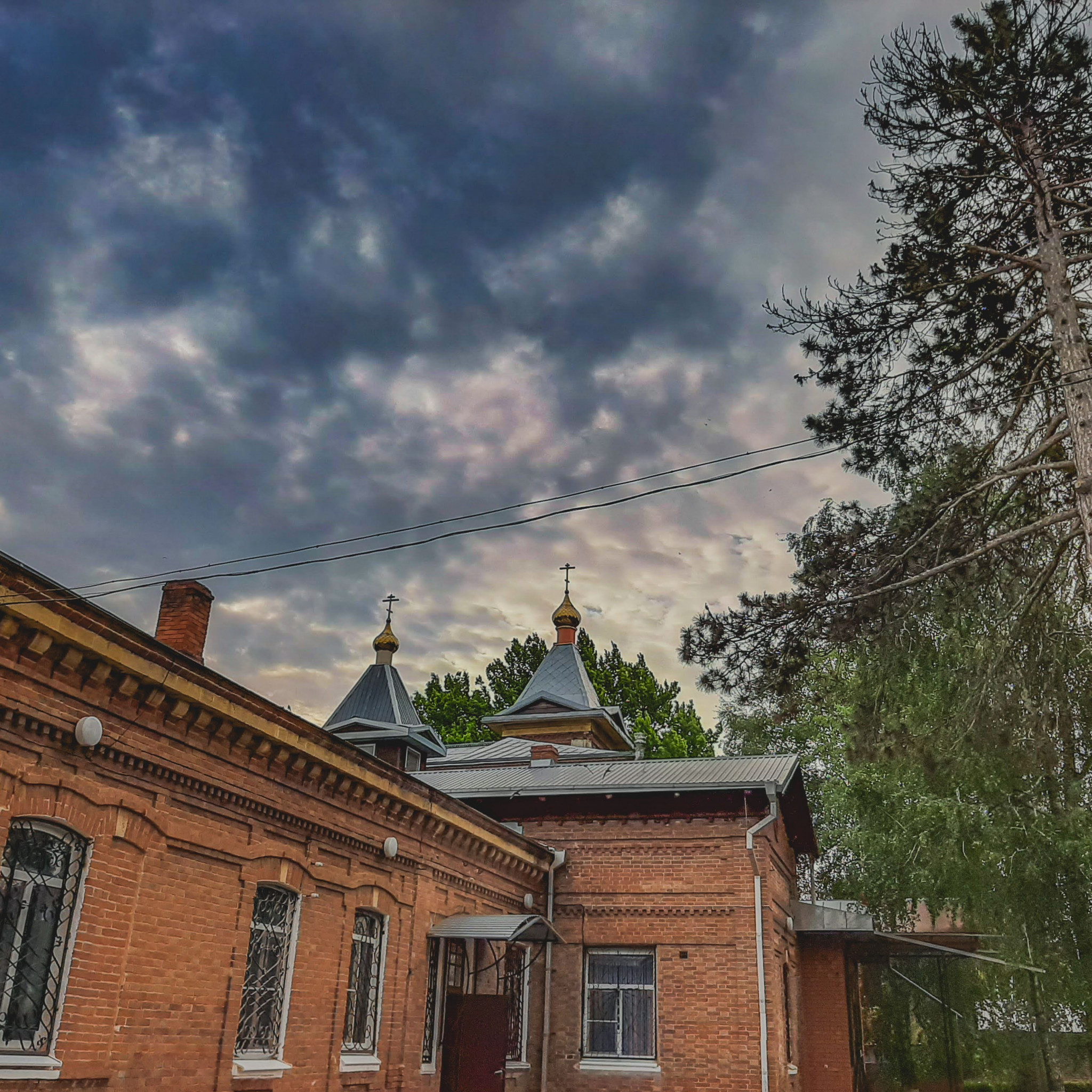 St. Nicholas Orthodox Church in the village 