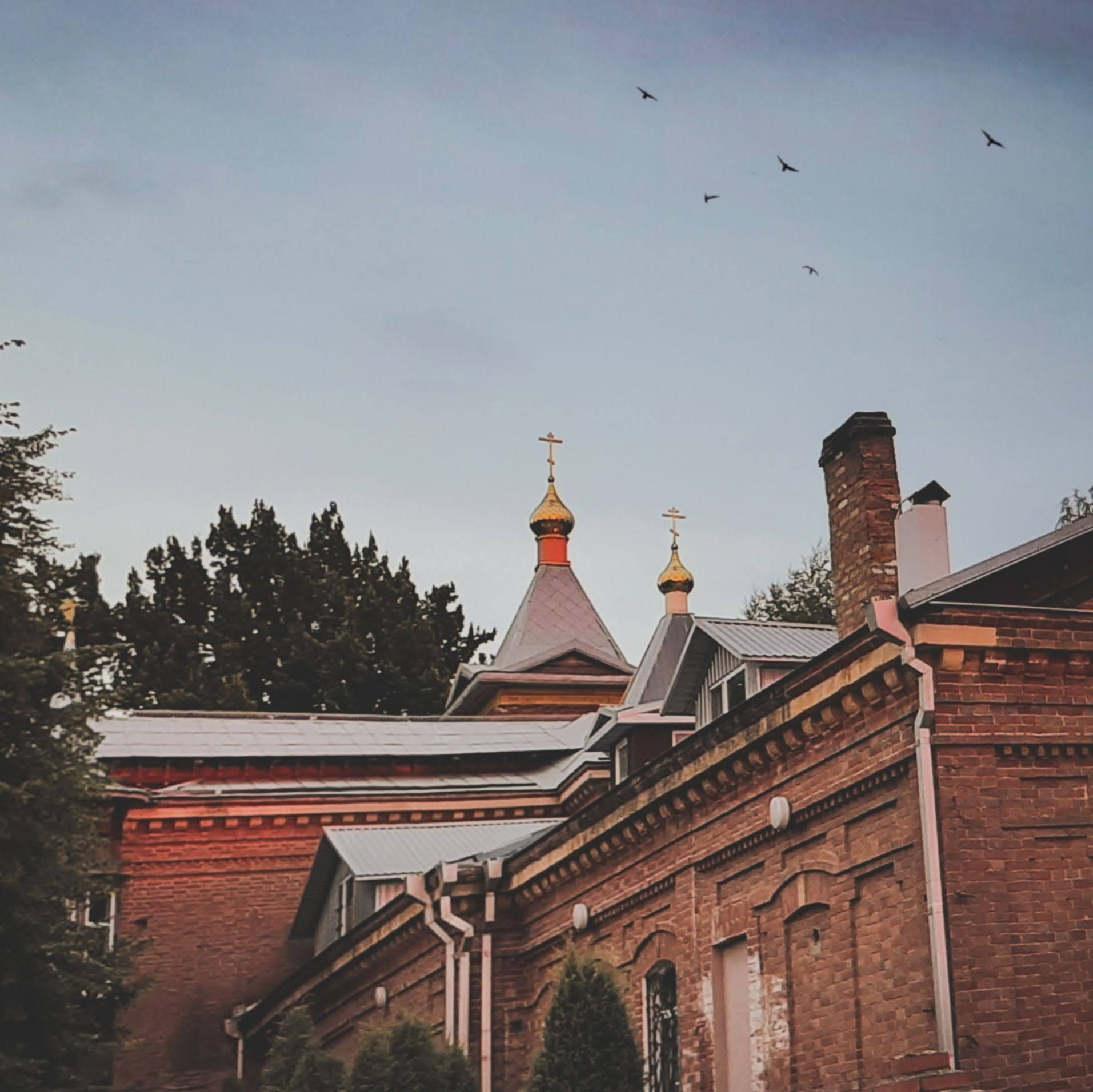 St. Nicholas Orthodox Church in the village 